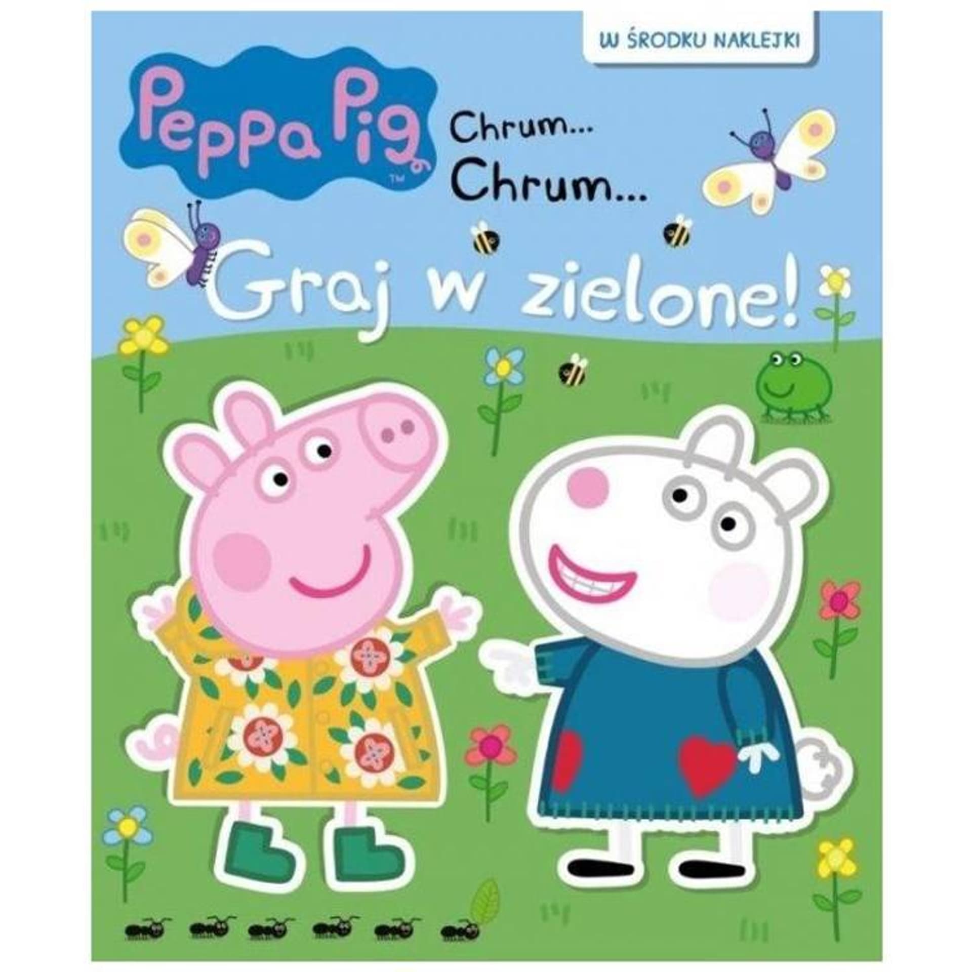 

KSIĄŻECZKA ŚWINKA PEPPA GRAJ W ZIELONE