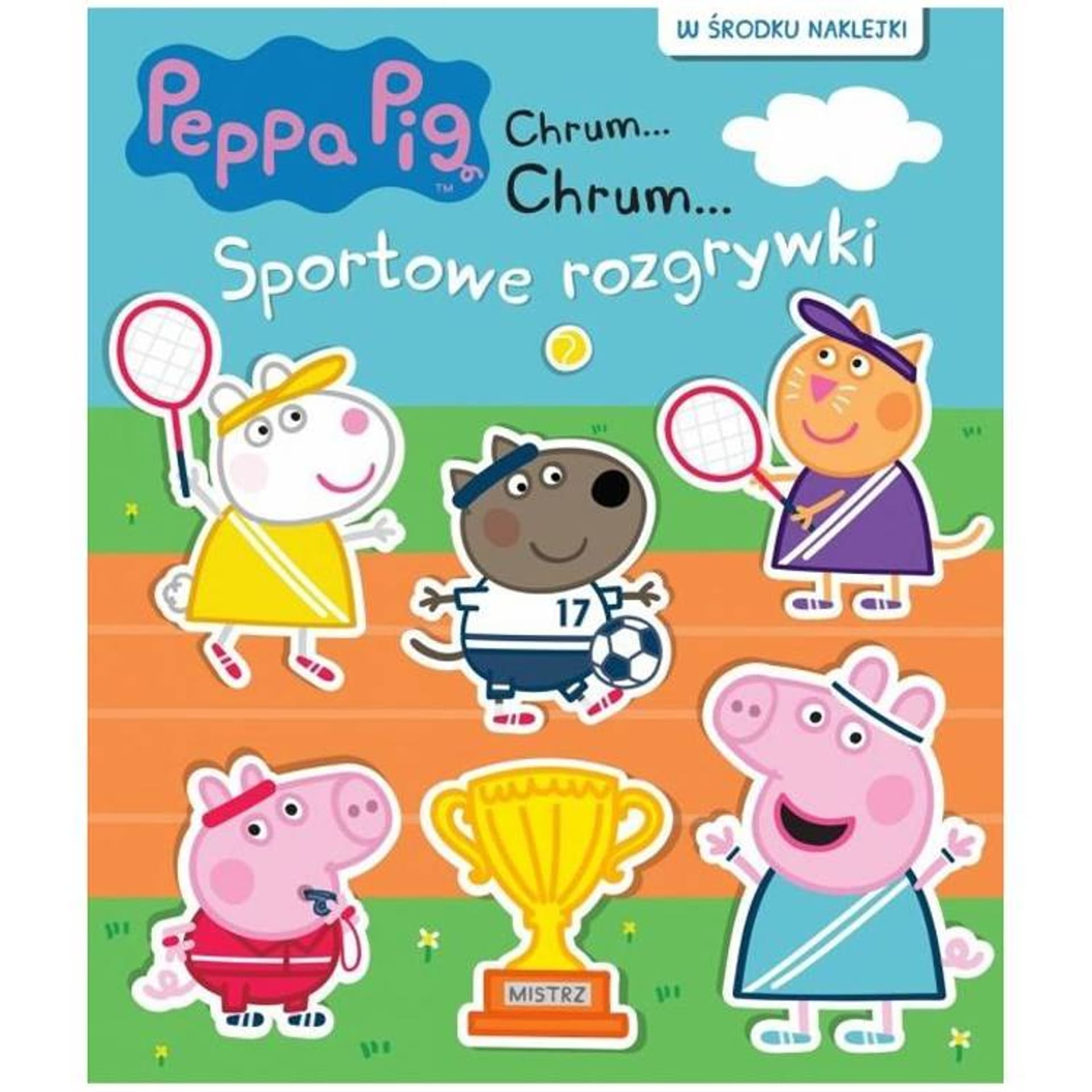 

KSIĄŻECZKA ŚWINKA PEPPA SPORTOWE ROZGRYW