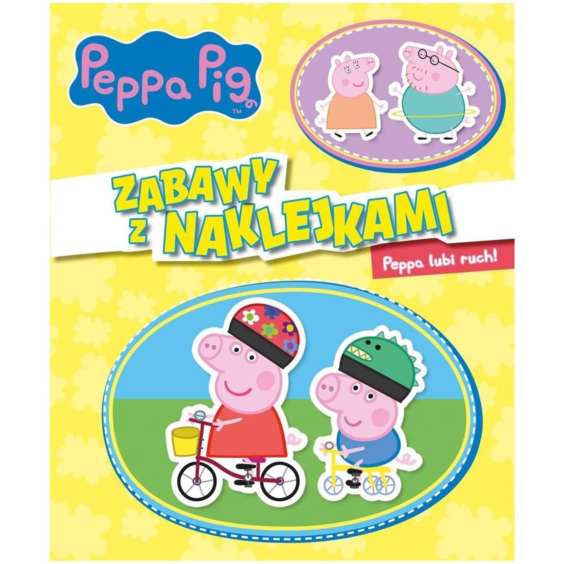 

KSIĄŻECZKA ŚWINKA PEPPA LUBI RUCH