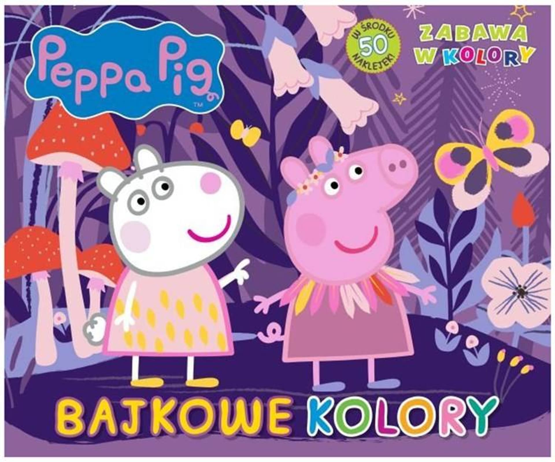 

KSIĄŻECZKA ŚWINKA PEPPA BAJKOWE KOLORY