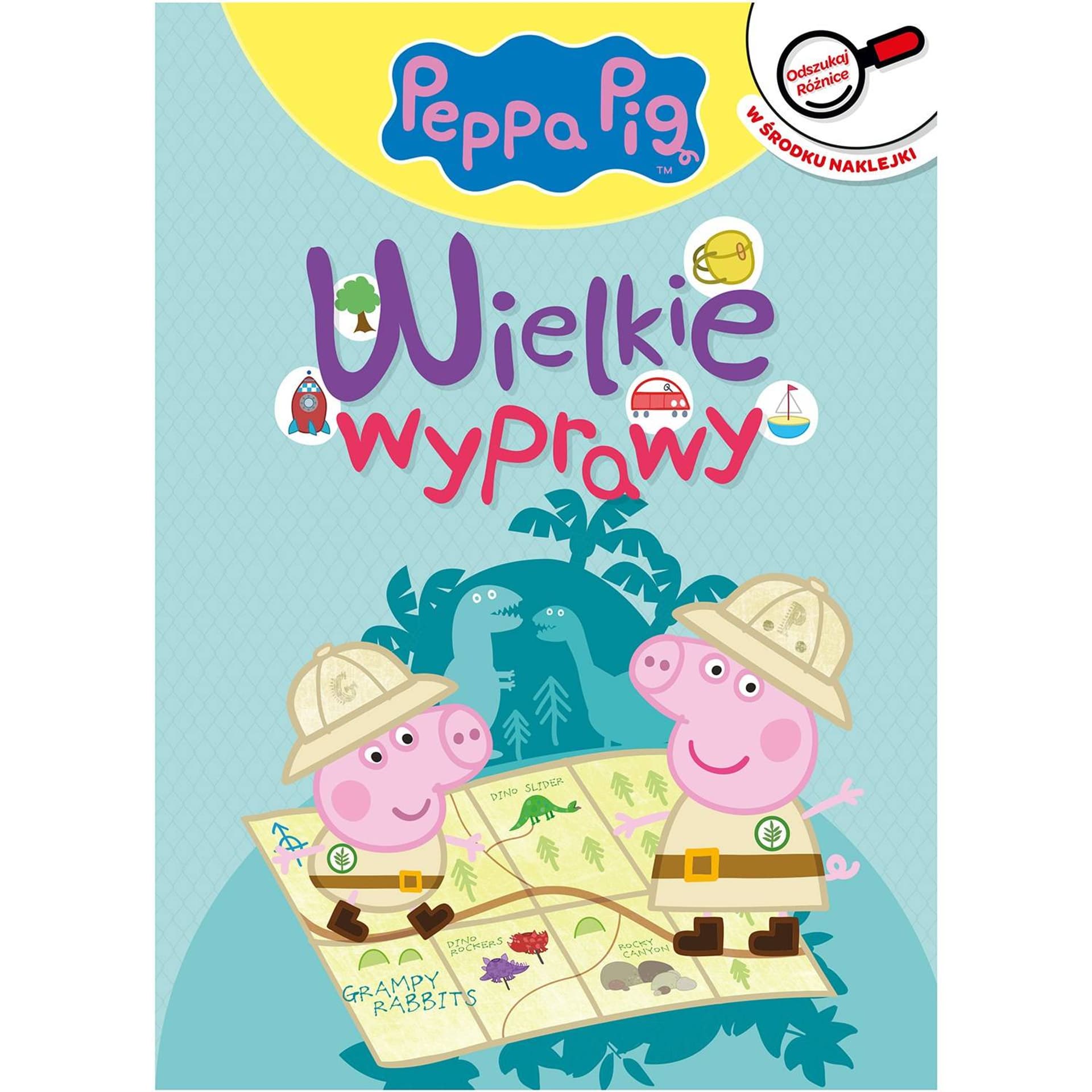 

KSIĄŻECZKA ŚWINKA PEPPA WIELKIE WYPRAWY