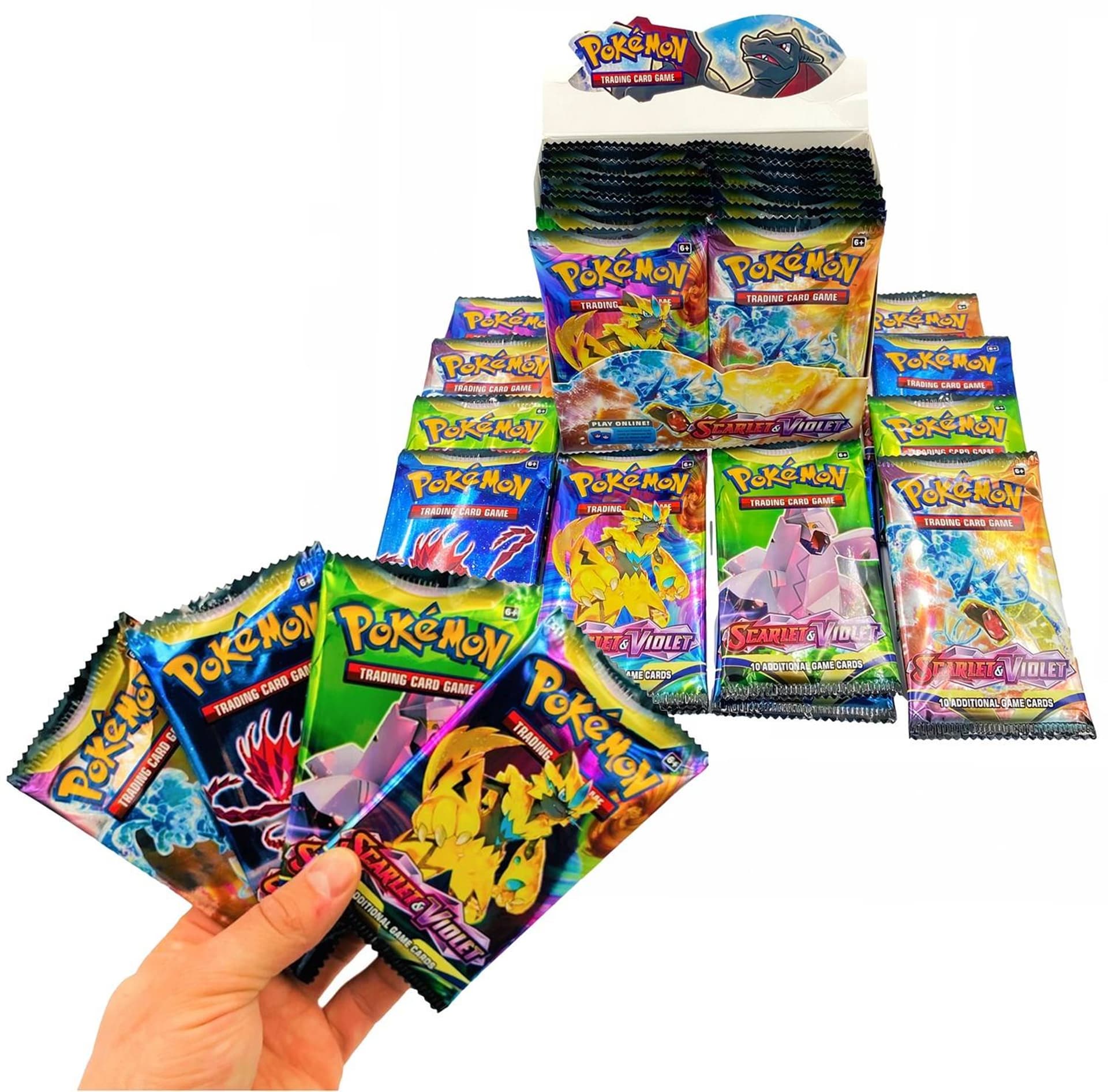 

KARTY POKEMON SCARLET 10 SZTUK *ZAM*