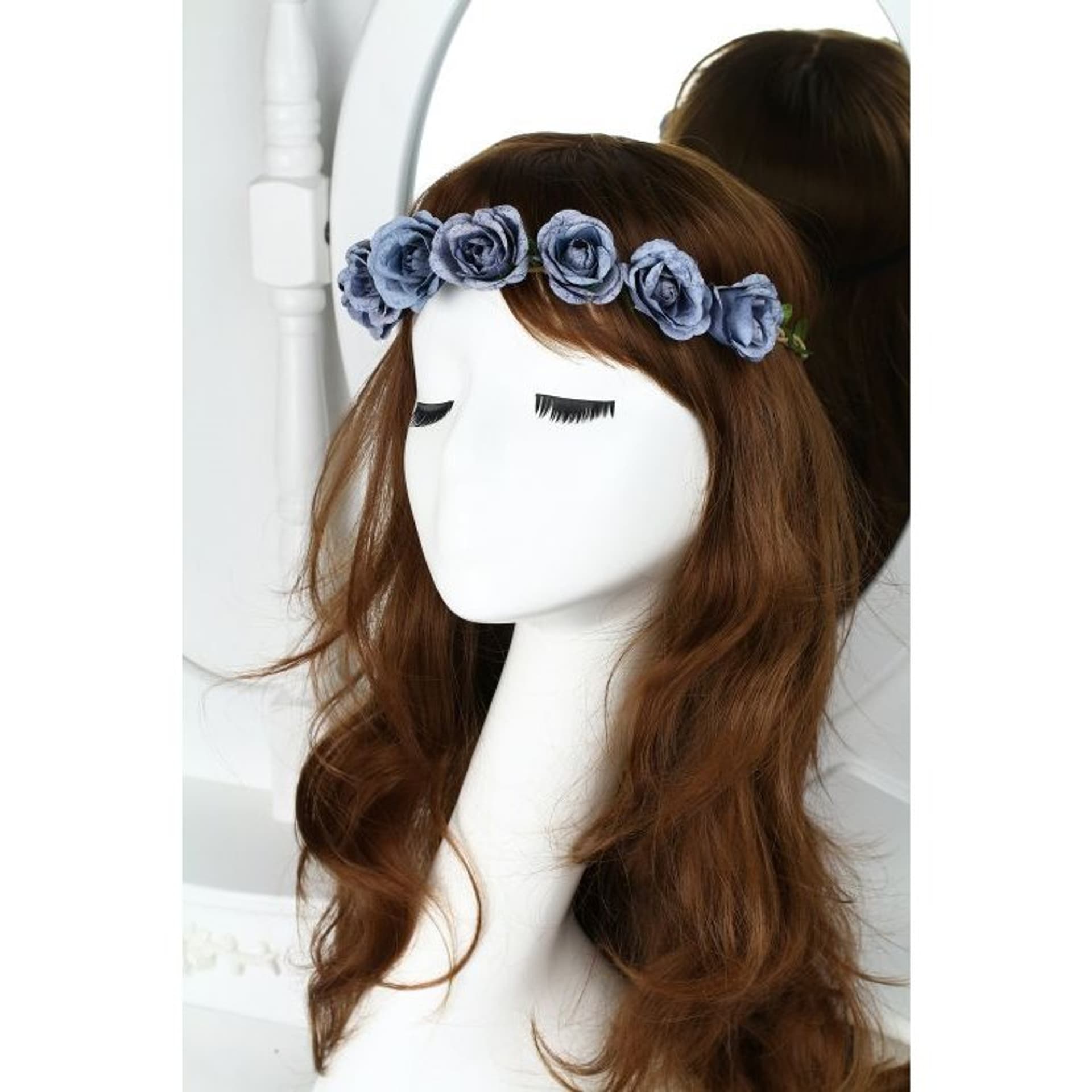 

WIANEK RÓŻYCZKI - KREMOWY W43K