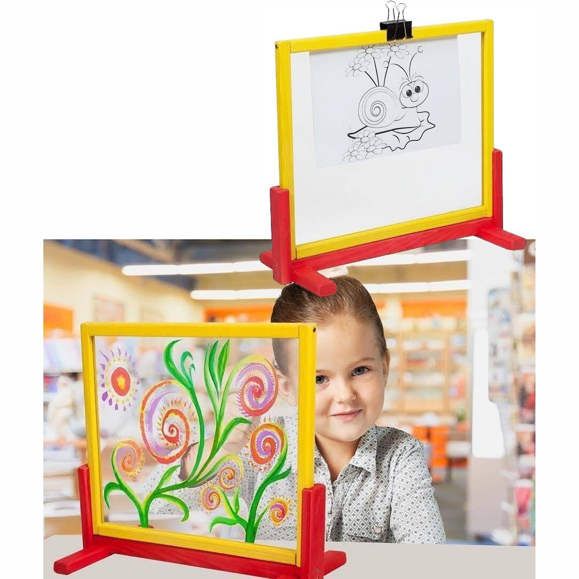 

TABLICA MAŁA DREWNIANA BEZPIECZNE SZKŁO