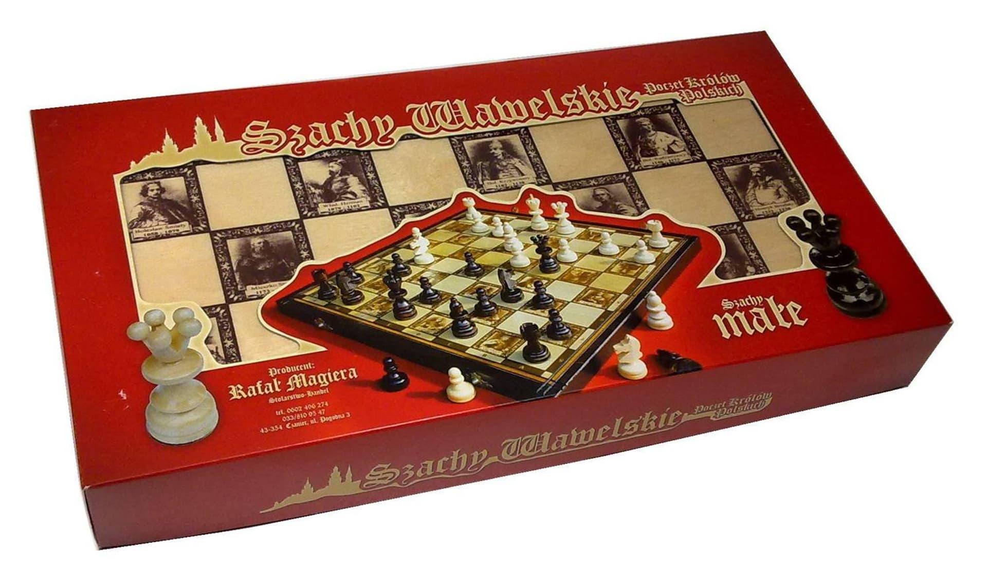 

SZACHY WAWELSKIE MAŁE 35cm