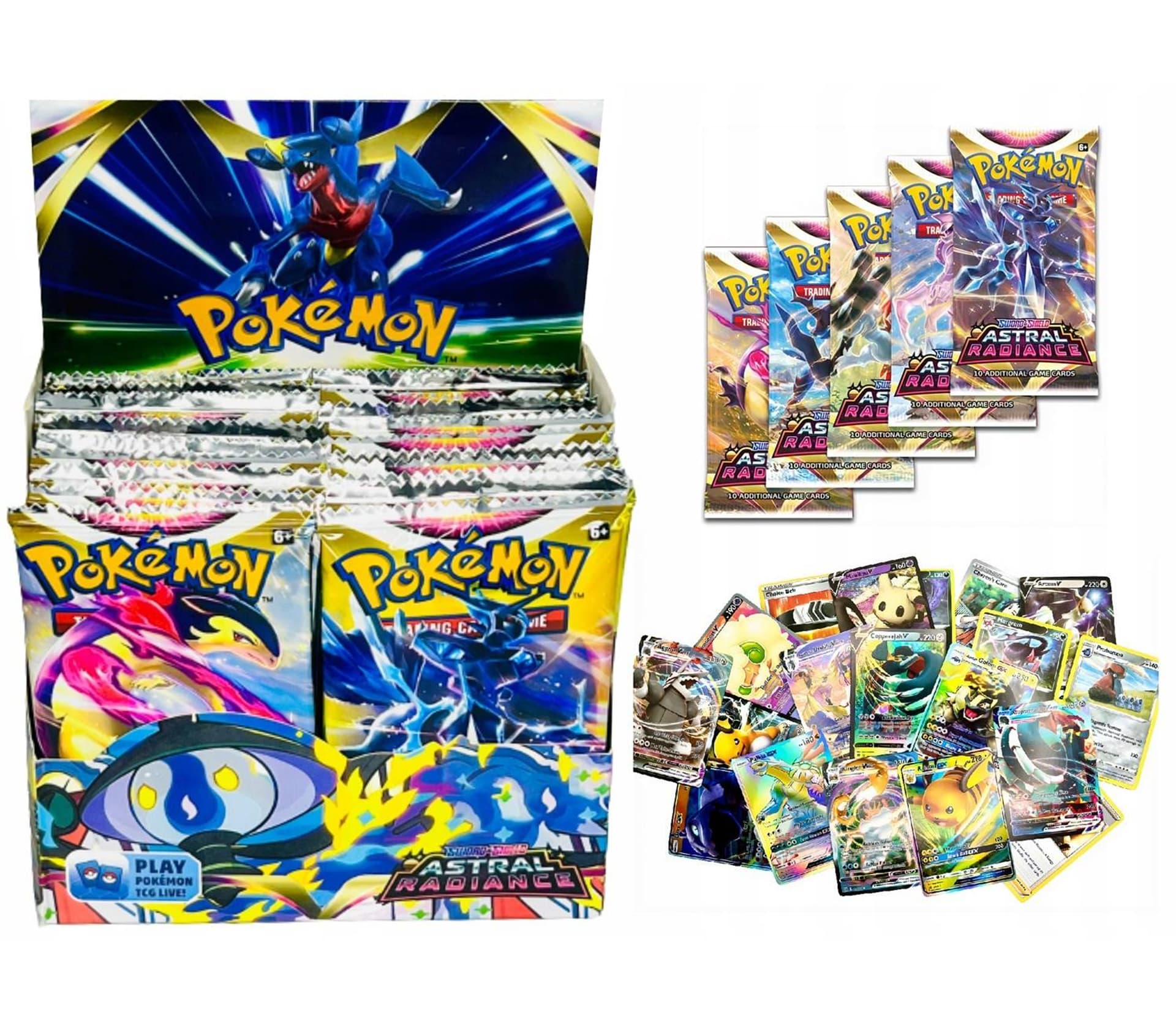

KARTY POKEMON ASTRAL 10 SZTUK *ZAM*