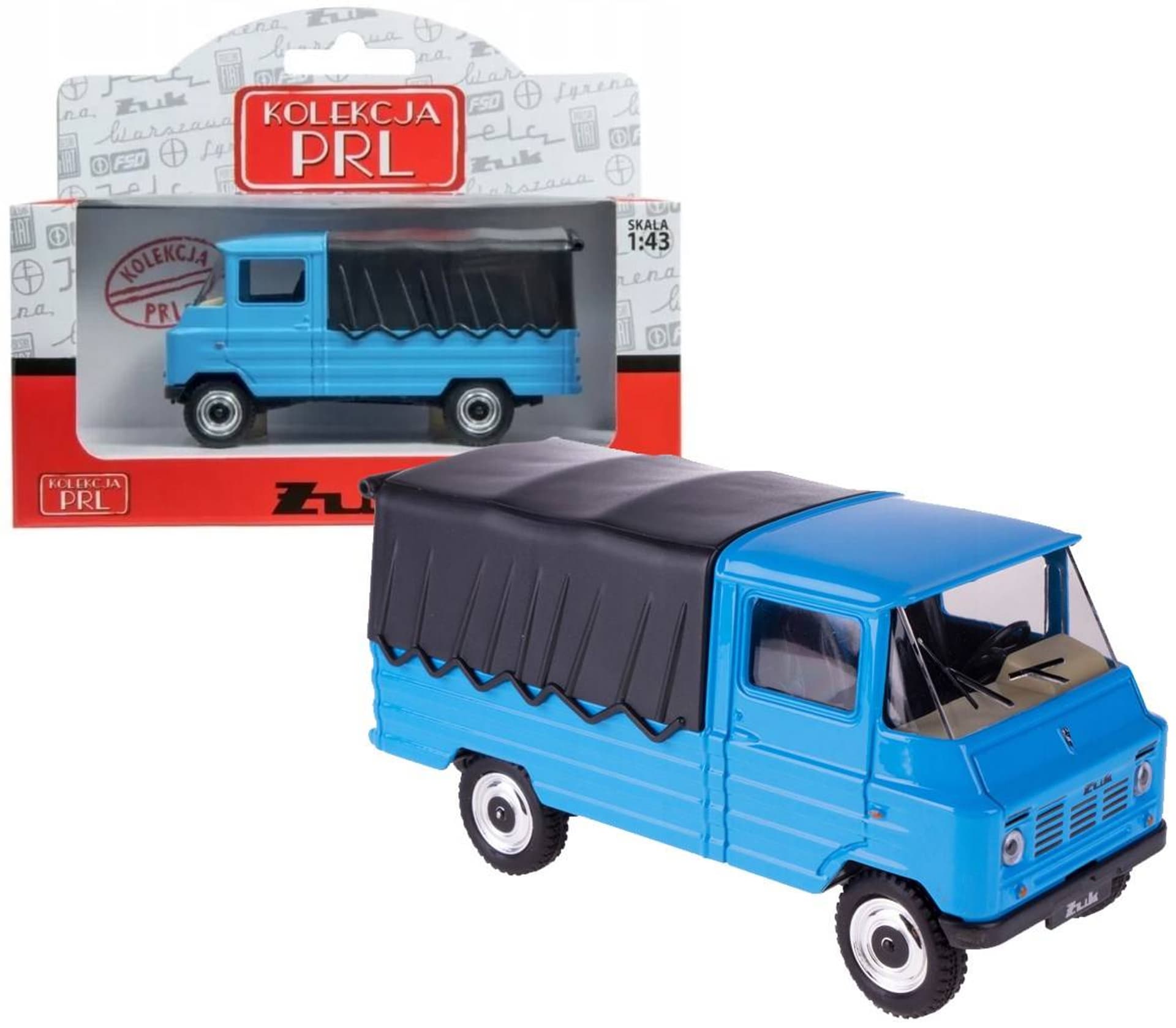 

KOLEKCJA PRL ŻUK 1:43 6 KOLORÓW
