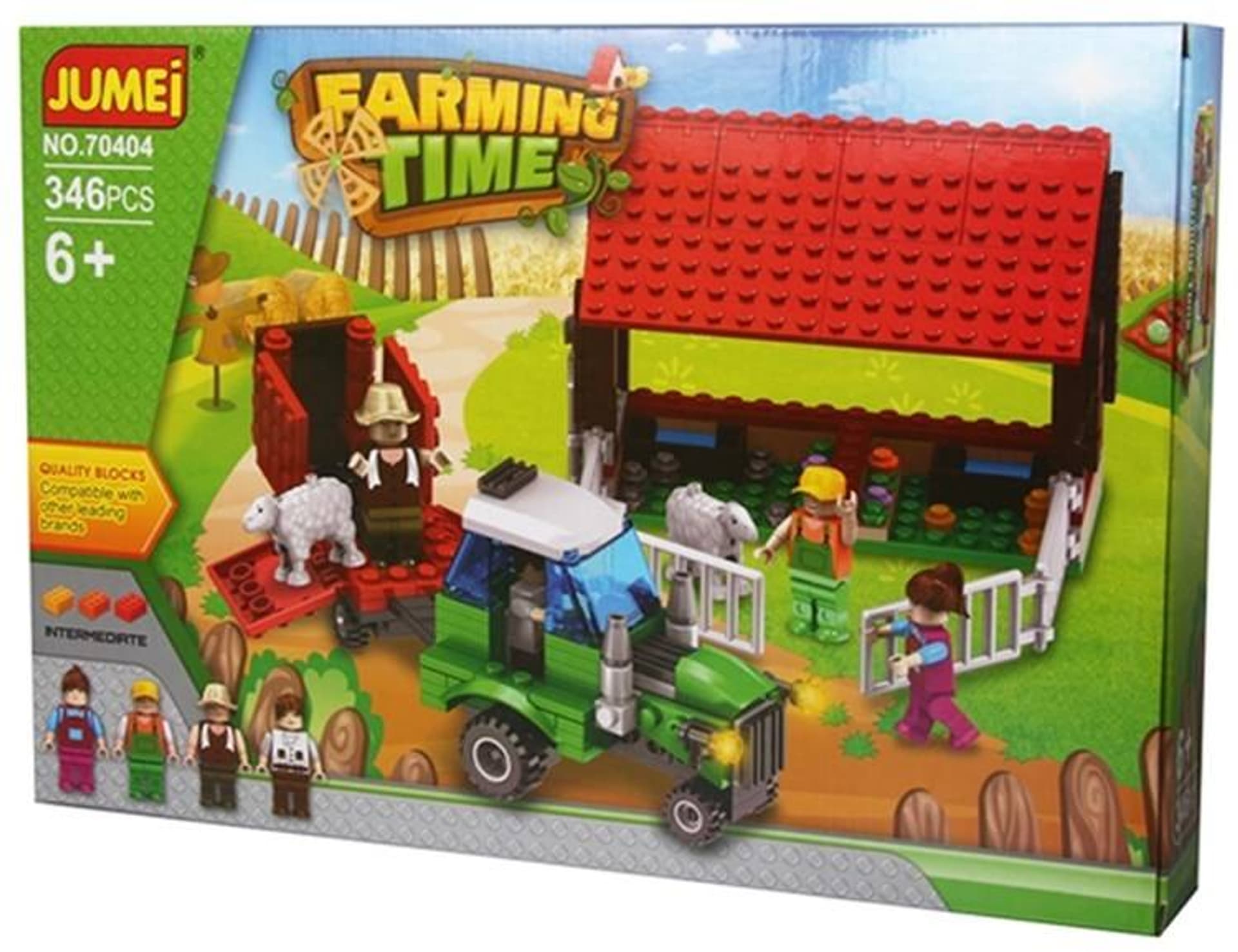 

KLOCKI FARMA - 346 ELEMENTÓW
