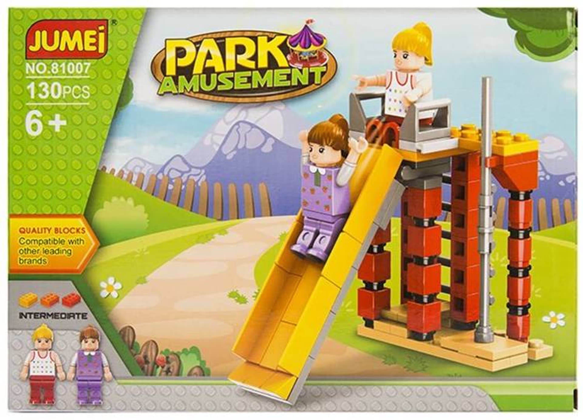 

KLOCKI PARK ROZRYWKI 81007 - 130 ELEMENT