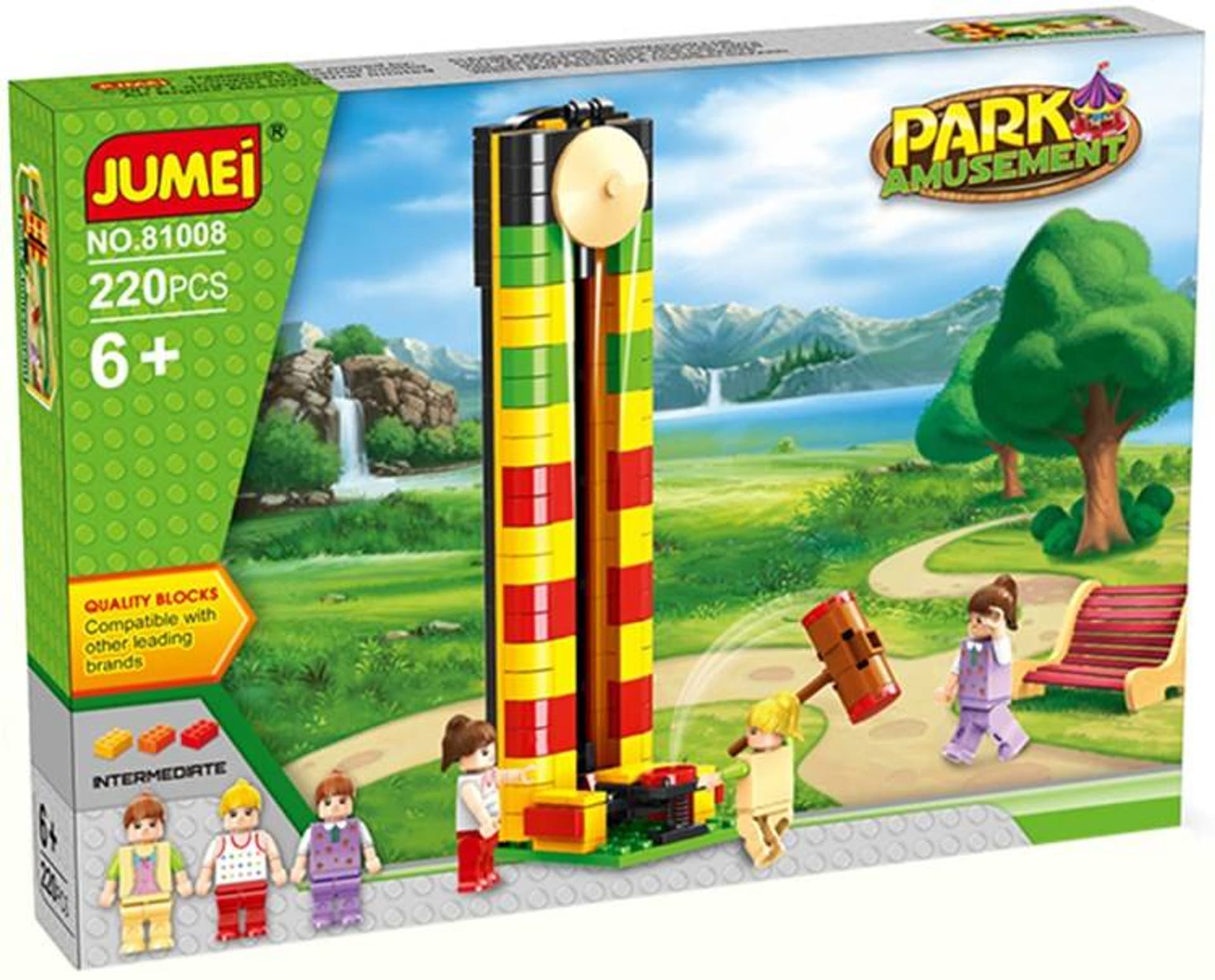 

KLOCKI PARK ROZRYWKI 81008 - 220 ELEMENT