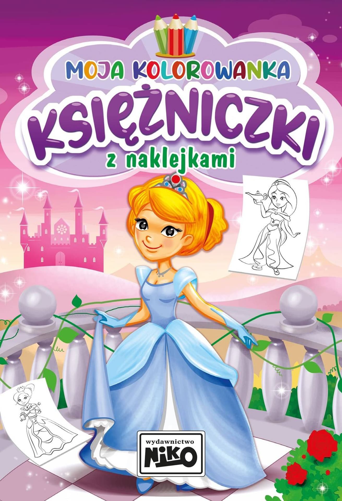 

MOJA KOLOROWANKA Z NAKLEJKAMI KSIĘŻNICZK