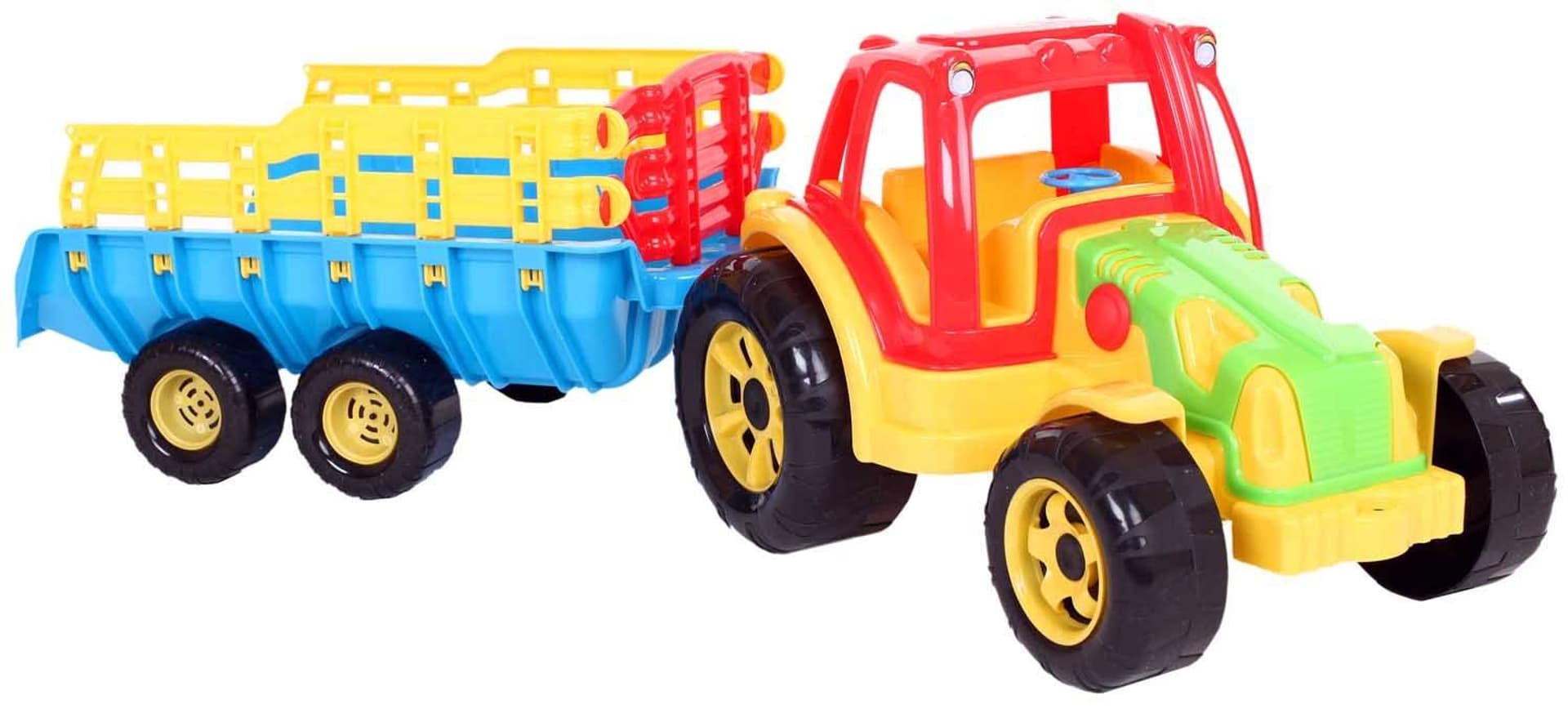 

TRAKTOR Z PRZYCZEPĄ