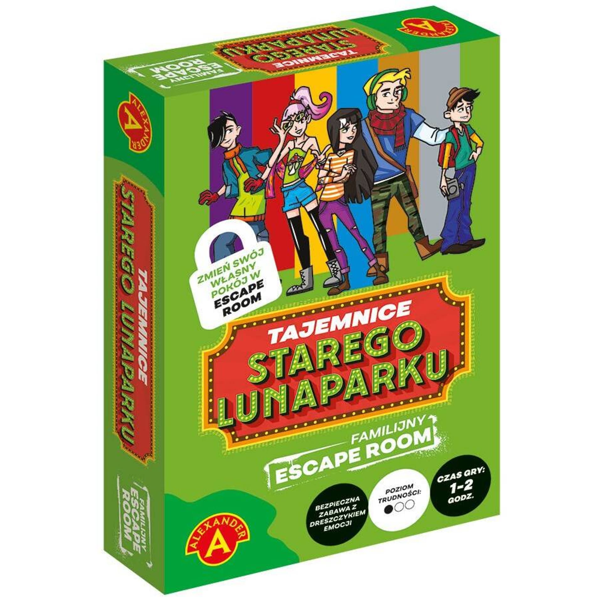 

GRA ESCAPE ROOM 1 - TAJEMNICA LUNAPARKU