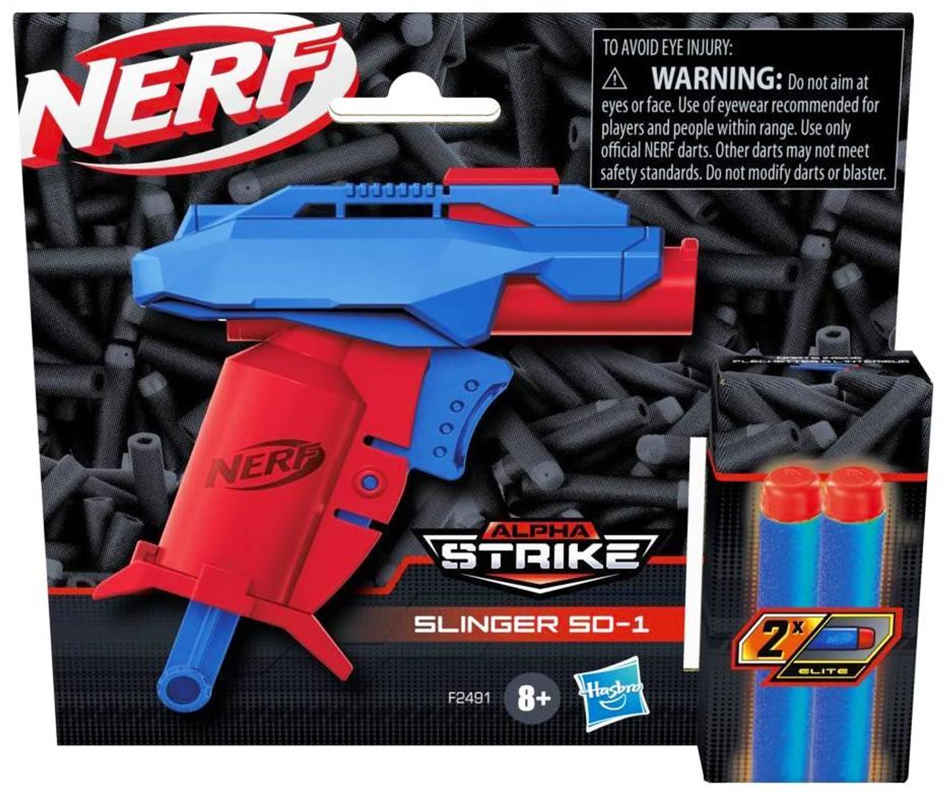 

PISTOLET NERF ALFA STRIKE SLINGER SD-1