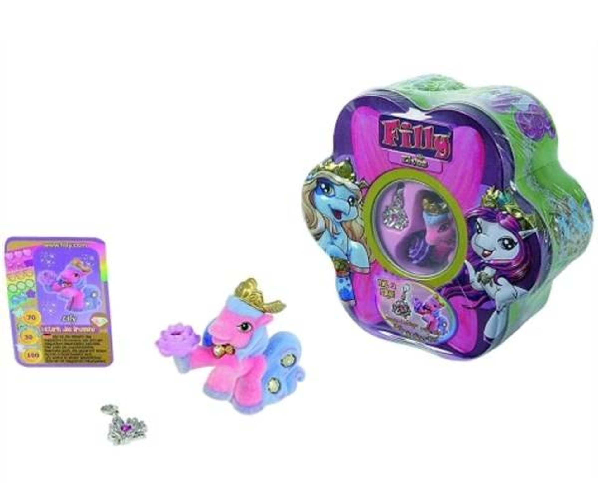 

KUCYKI FILLY W METALOWYM PUDEŁKU