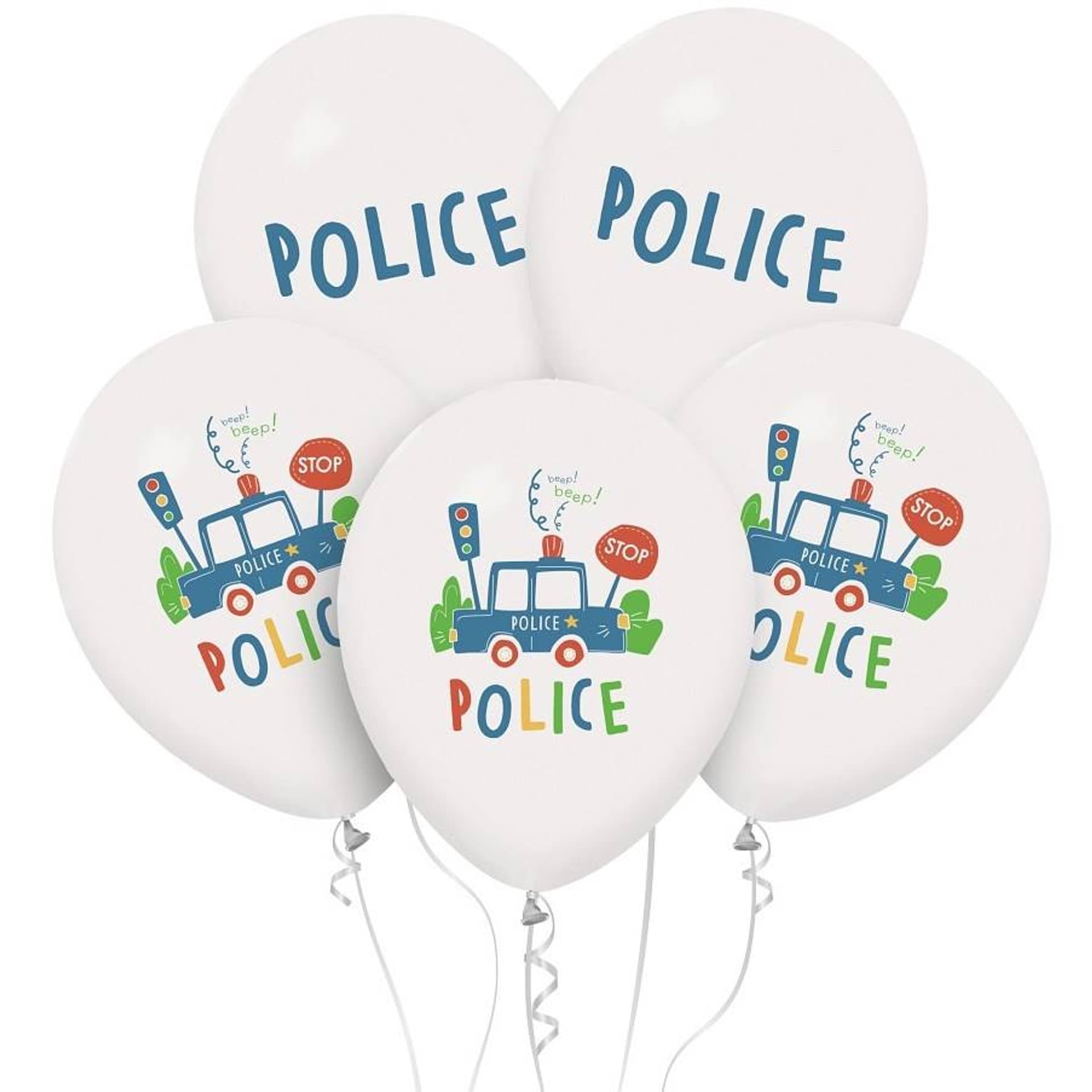 

BALONY POLICJA 12 5 SZTUK