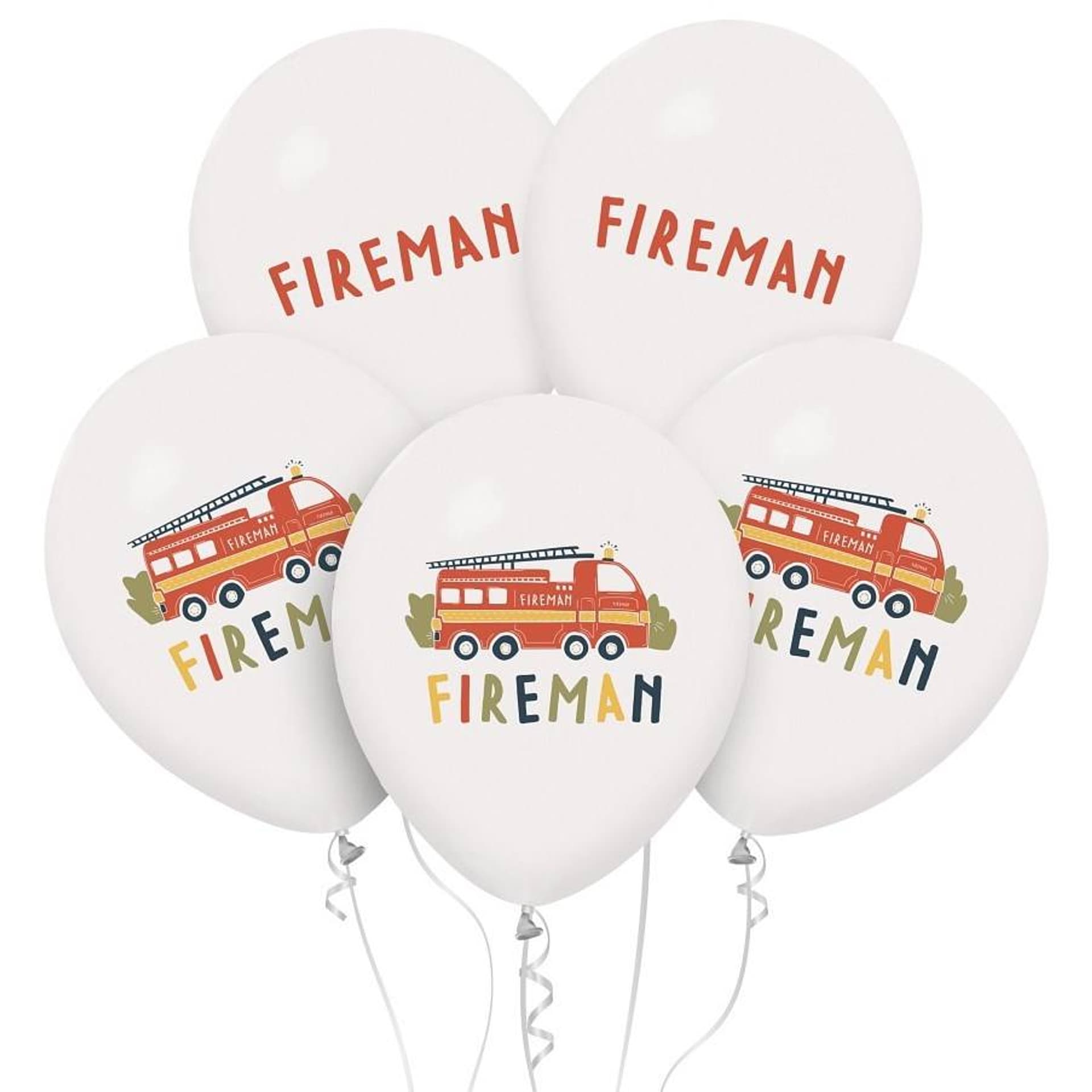 

BALONY STRAŻ 12 5 SZTUK