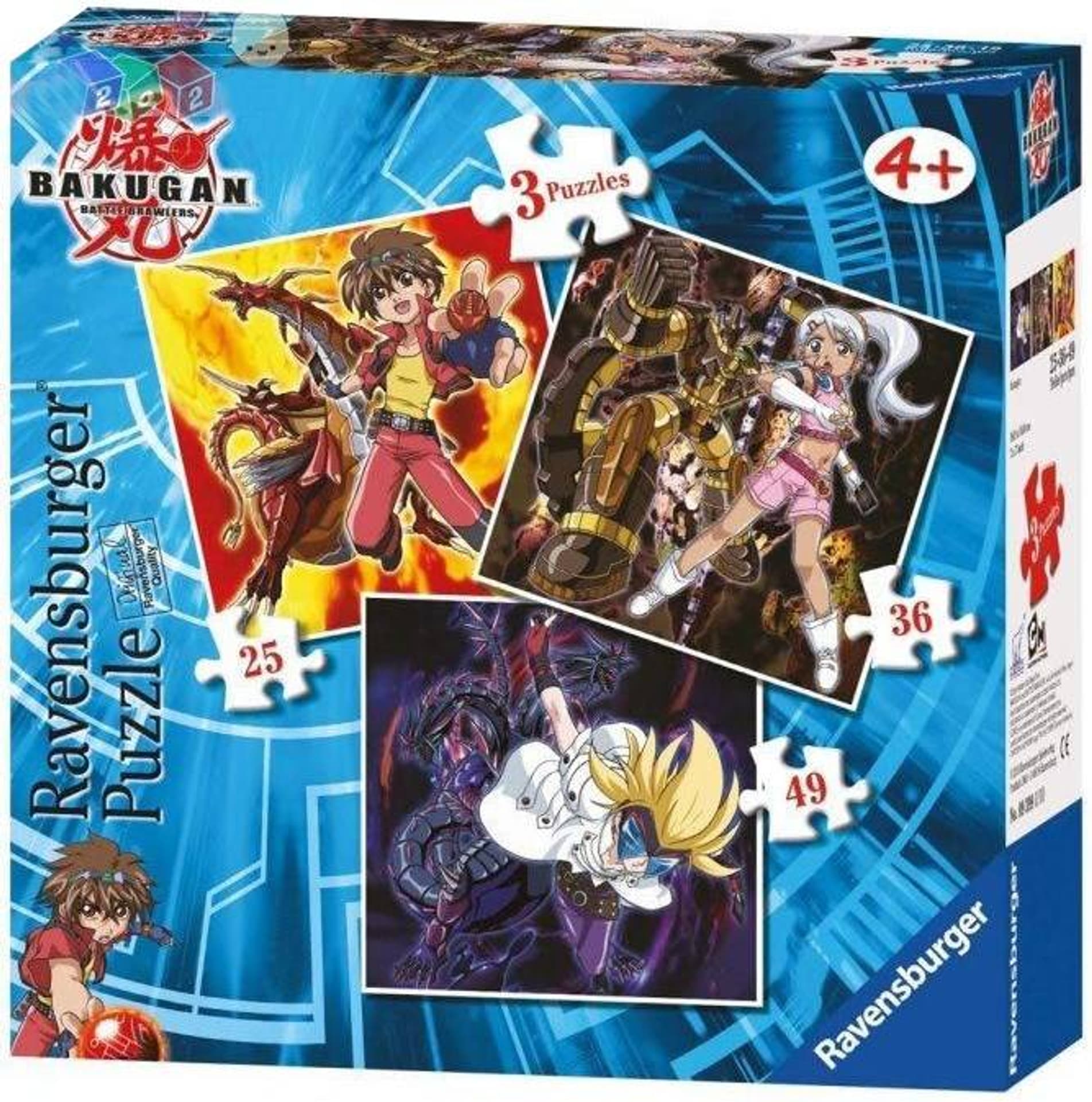 

PUZZLE 3w1 BAKUGAN