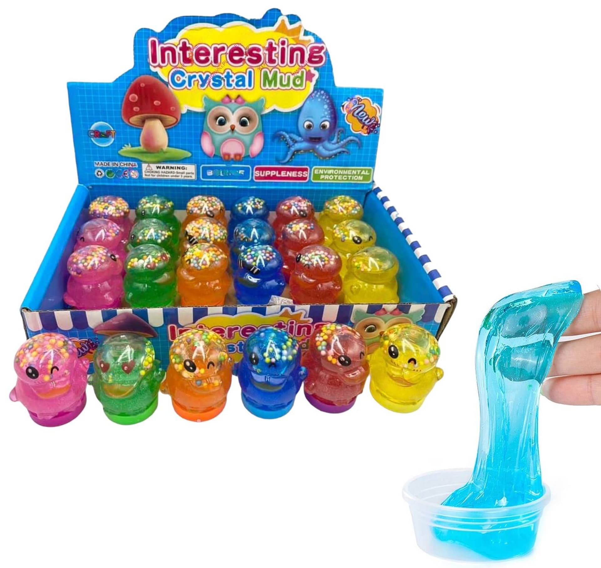 

MASA MAGICZNA SLIME KRYSTALICZNA KACZKA