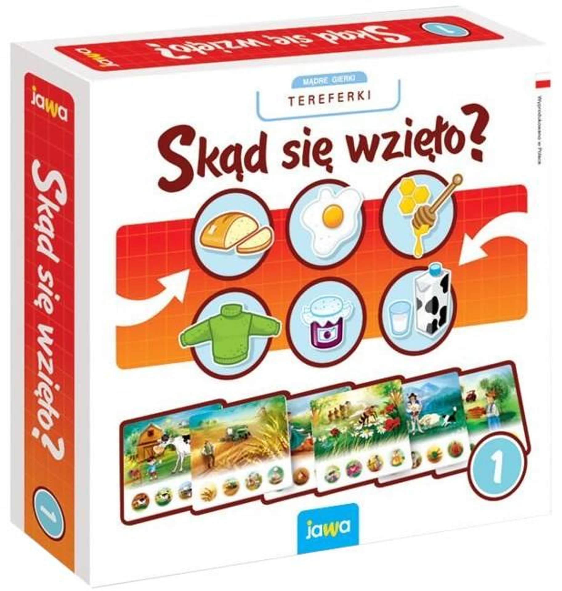 

GRA SKĄD SIĘ WZIĘŁO UKŁADANKA EDUKACYJNA