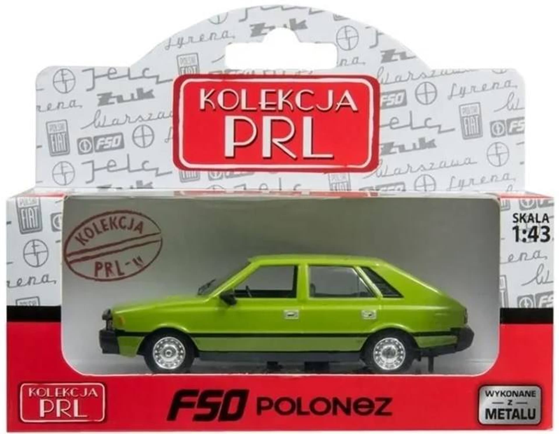 

KOLEKCJA PRL FSO POLONEZ 1:43