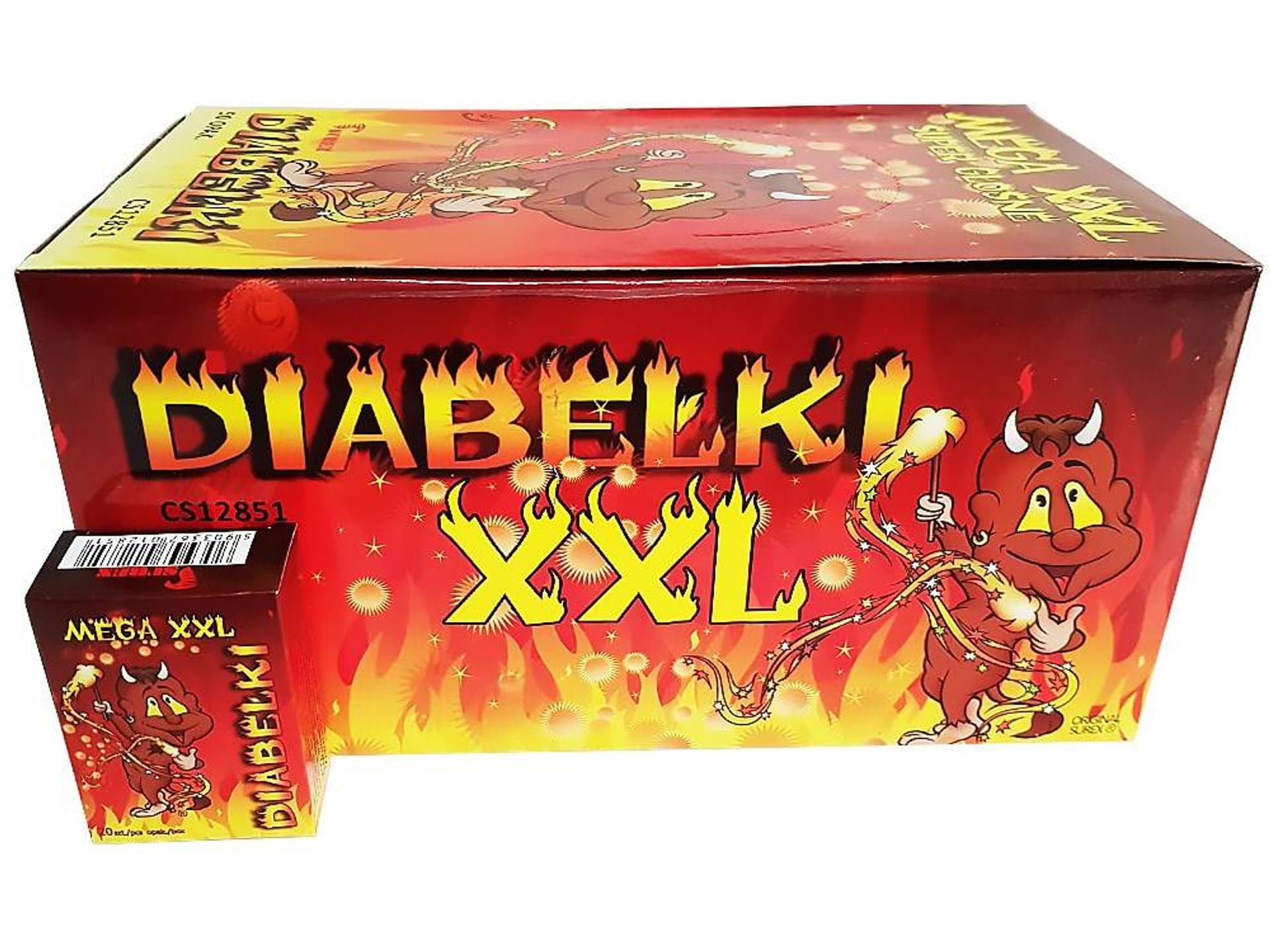 

DIABEŁKI STRZELAJĄCE XXL 20 SZTUK