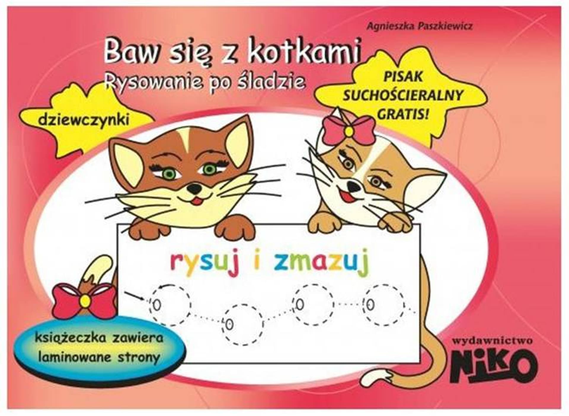 

KSIĄŻECZKA Z PISAKIEM BAW SIĘ Z KOTKAMI