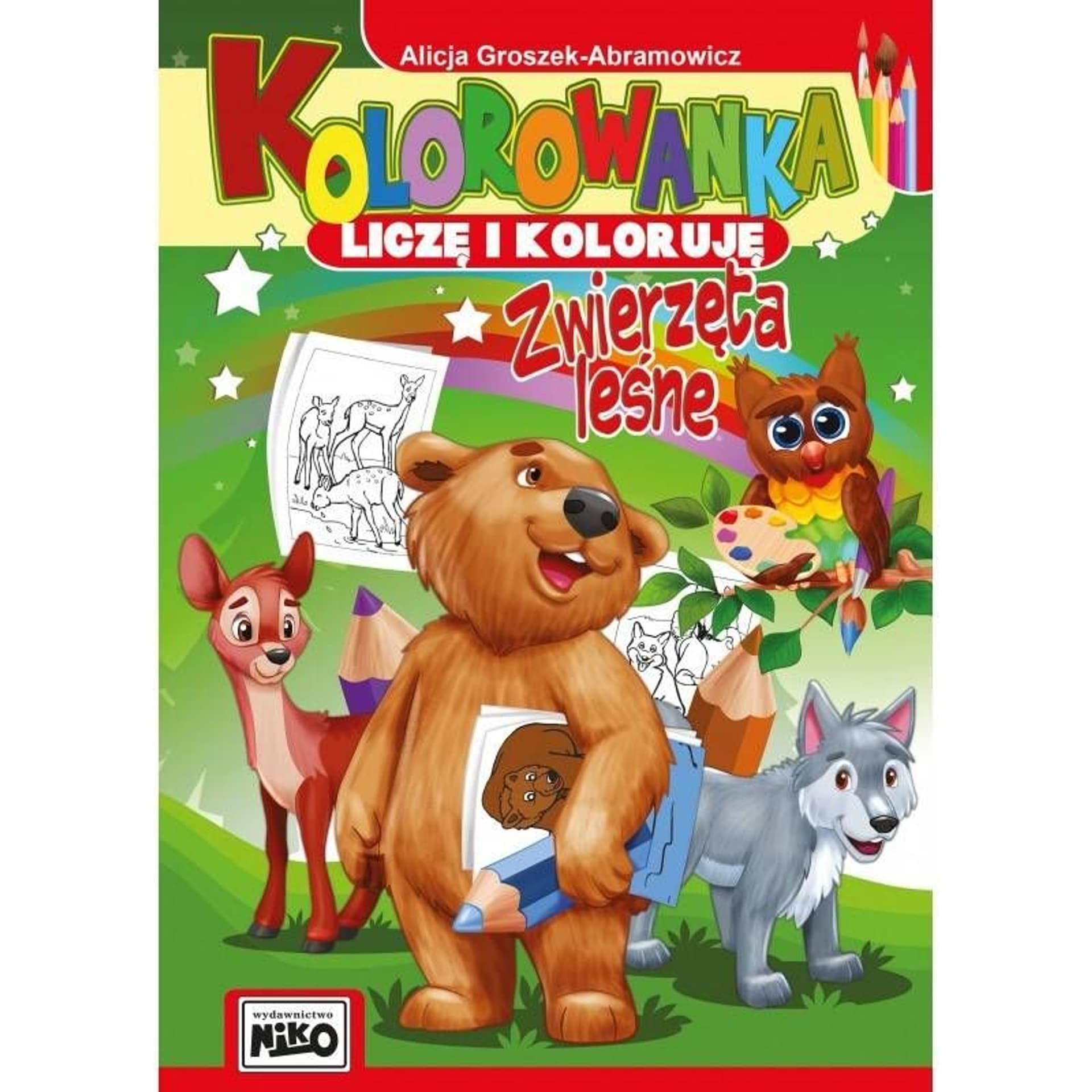 

KOLOROWANKA ZWIERZĘTA LEŚNE