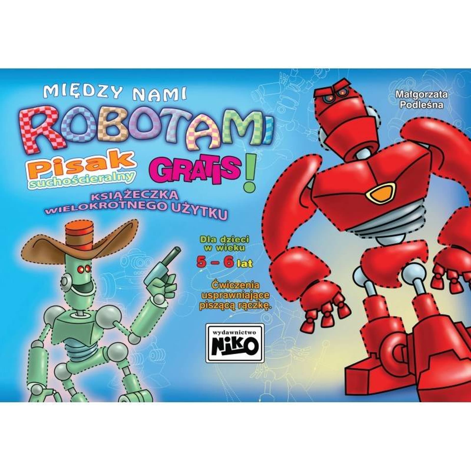 

KSIĄŻECZKA Z PISAKIEM ROBOTY