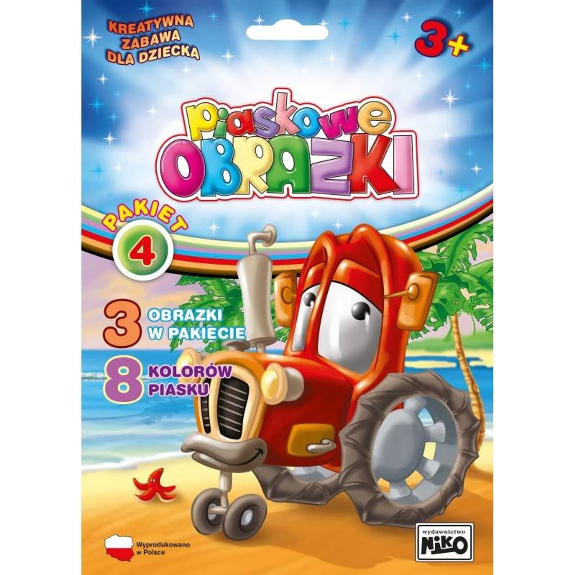 

PIASKOWE OBRAZKI-AUTO,TRAKTOR,LOKOMOTYWA