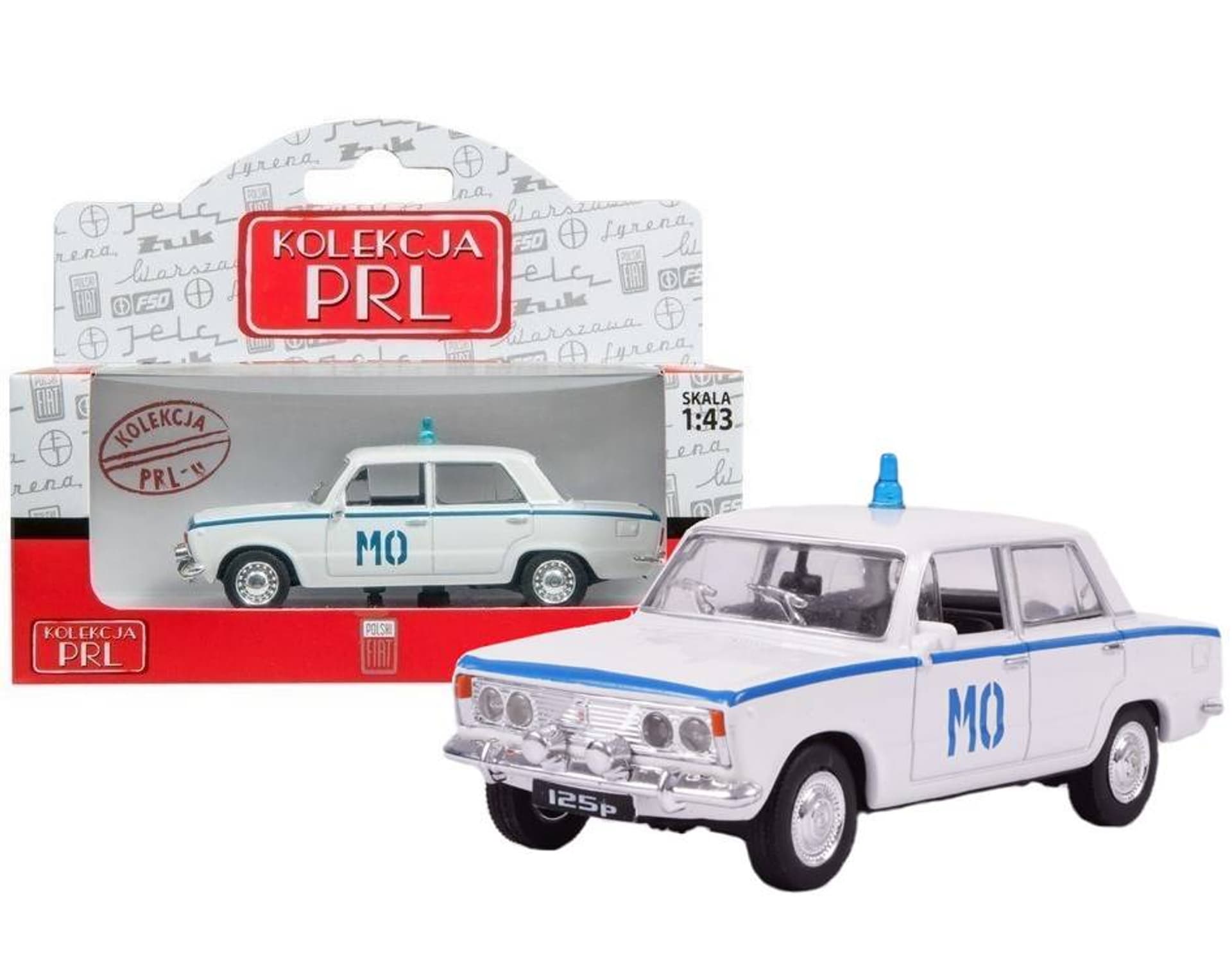 

KOLEKCJA PRL FIAT 125P MILICJA 1:43