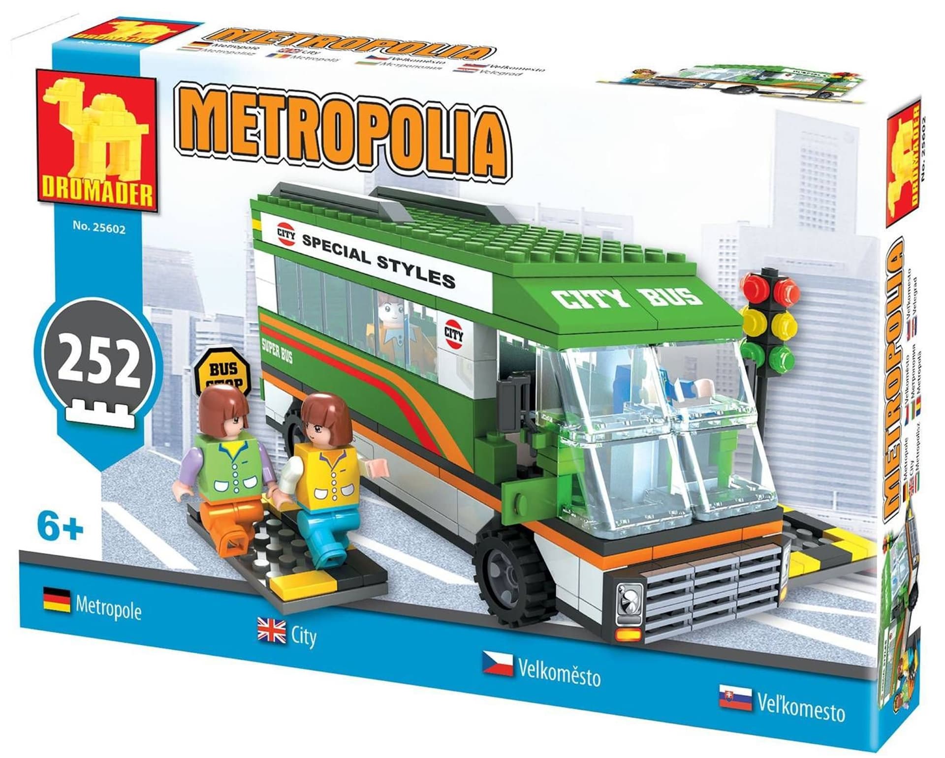 

KLOCKI METROPOLIA AUTOBUS 252 ELEMENTY
