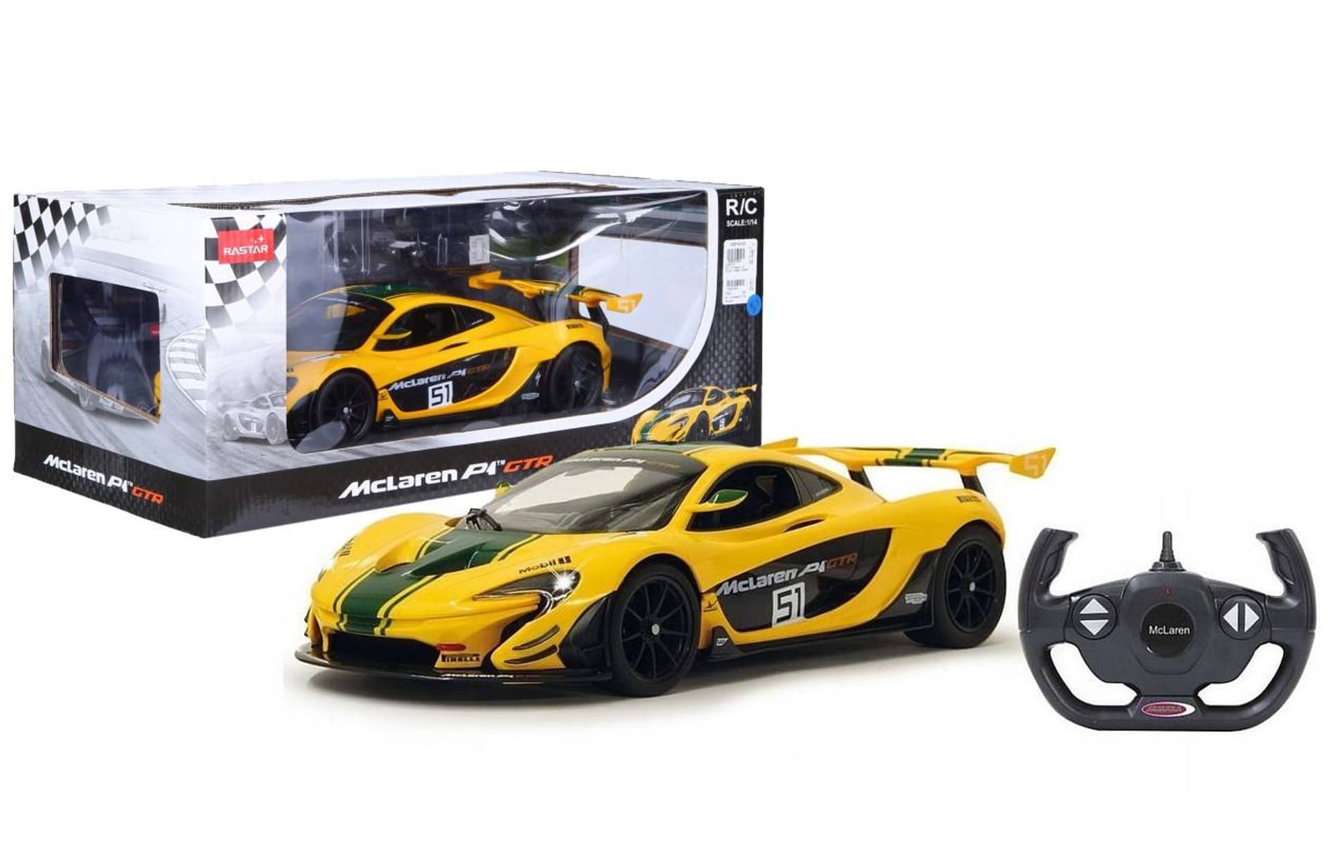 

AUTO NA RADIO MCLAREN P1 GTR 1:14