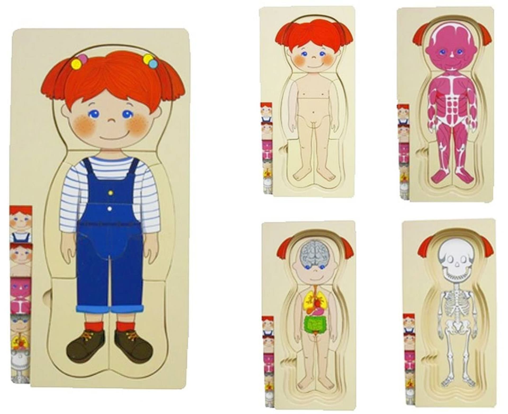 

PUZZLE DREWNIANE WARSTWOWE DZIEWCZYKA