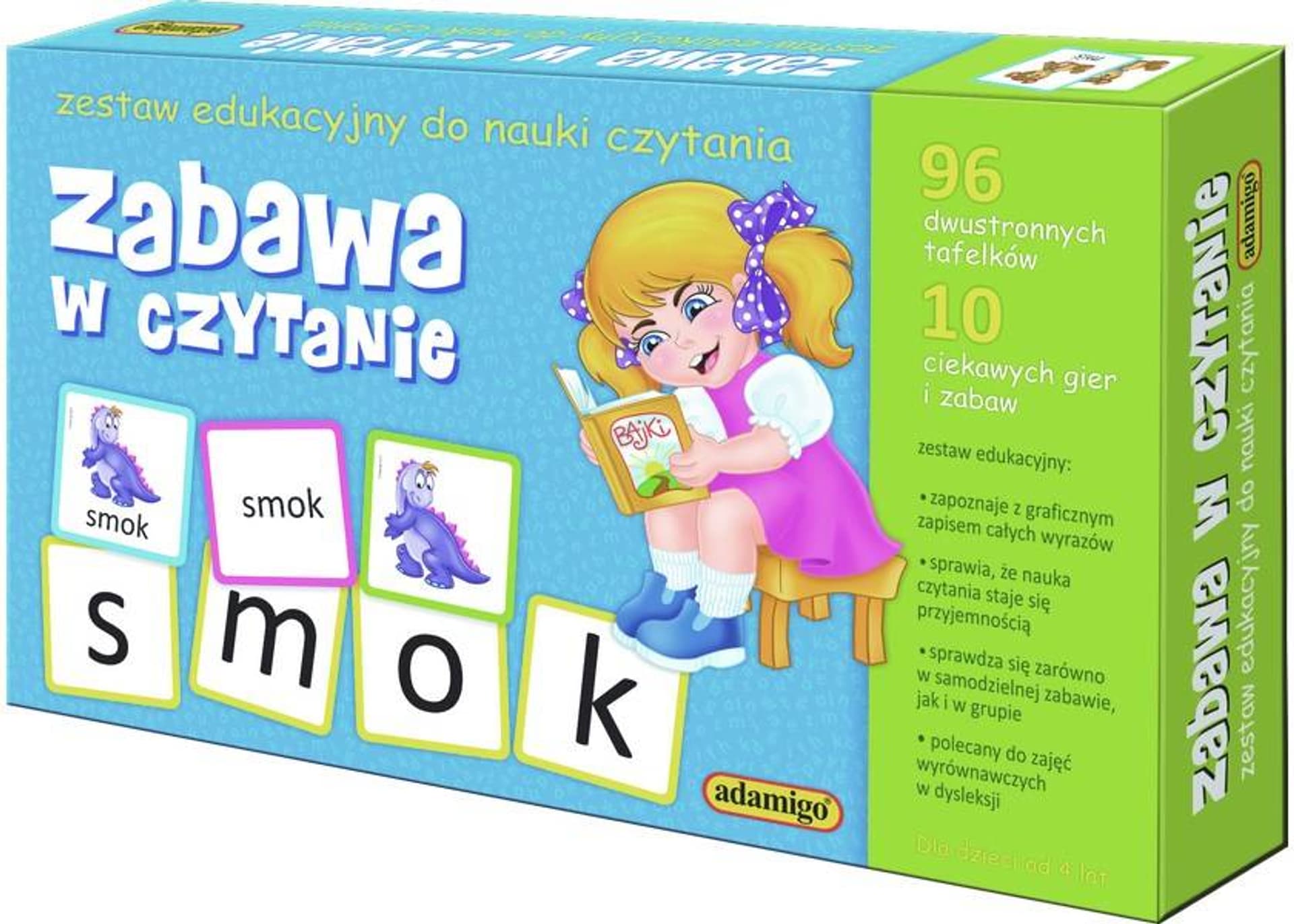 

ZABAWA W CZYTANIE - ZESTAW EDUKACYJNY