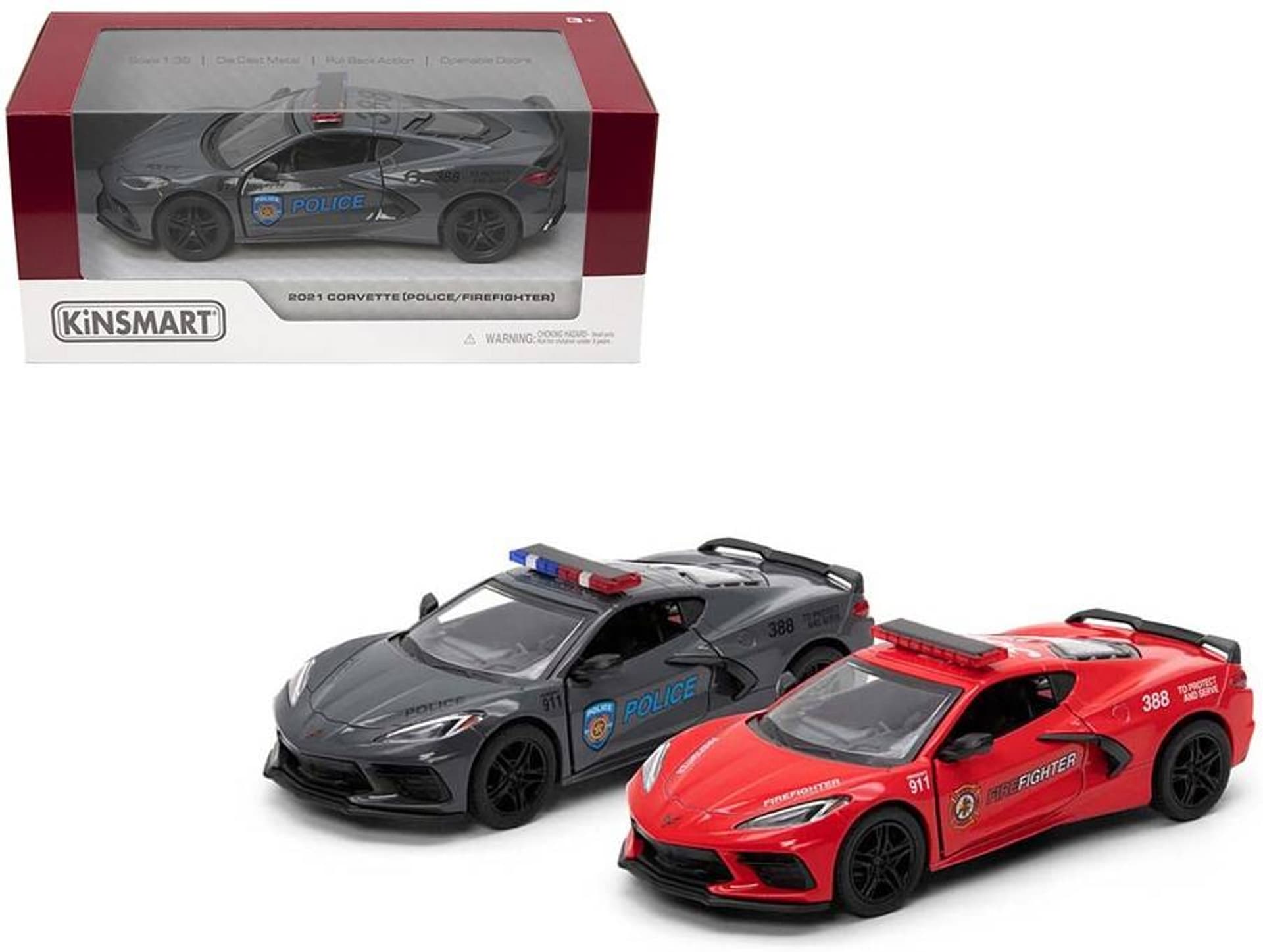 

2021 CORVETTE POLICJA/STRAŻ 1:36