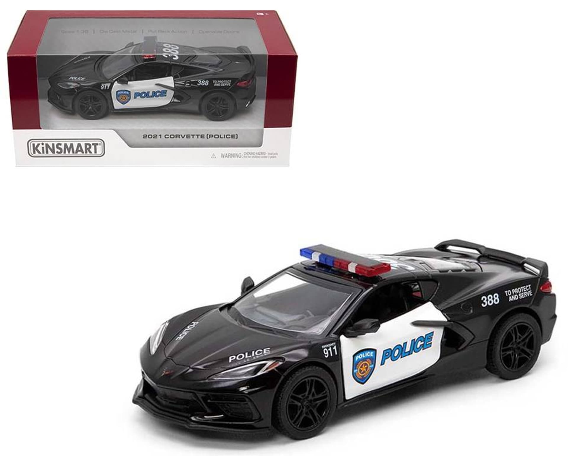 

2021 CORVETTE POLICJA 1:36
