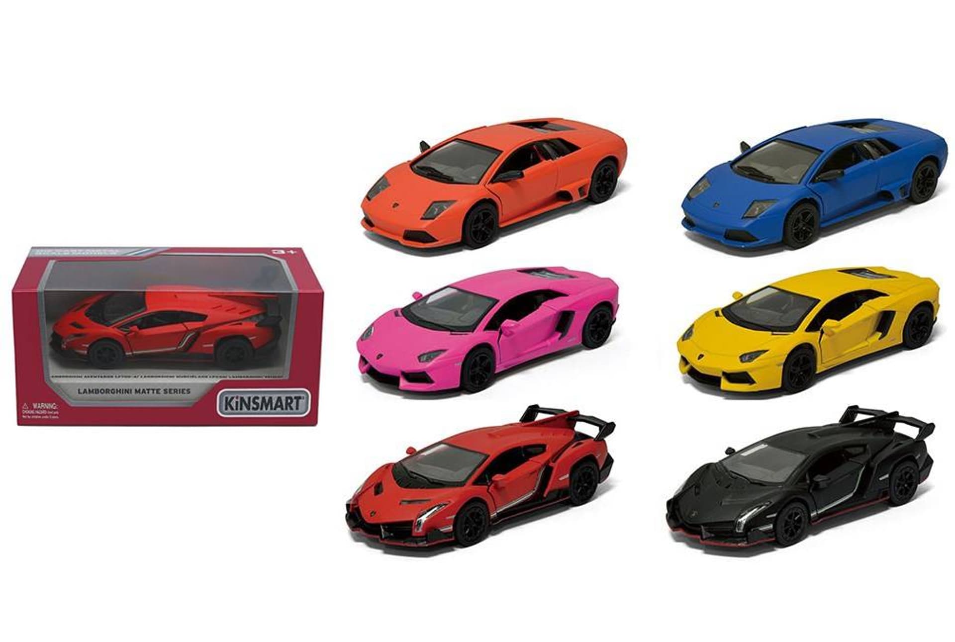 

LAMBORGHINI MATOWE 6 MODELI 1:36