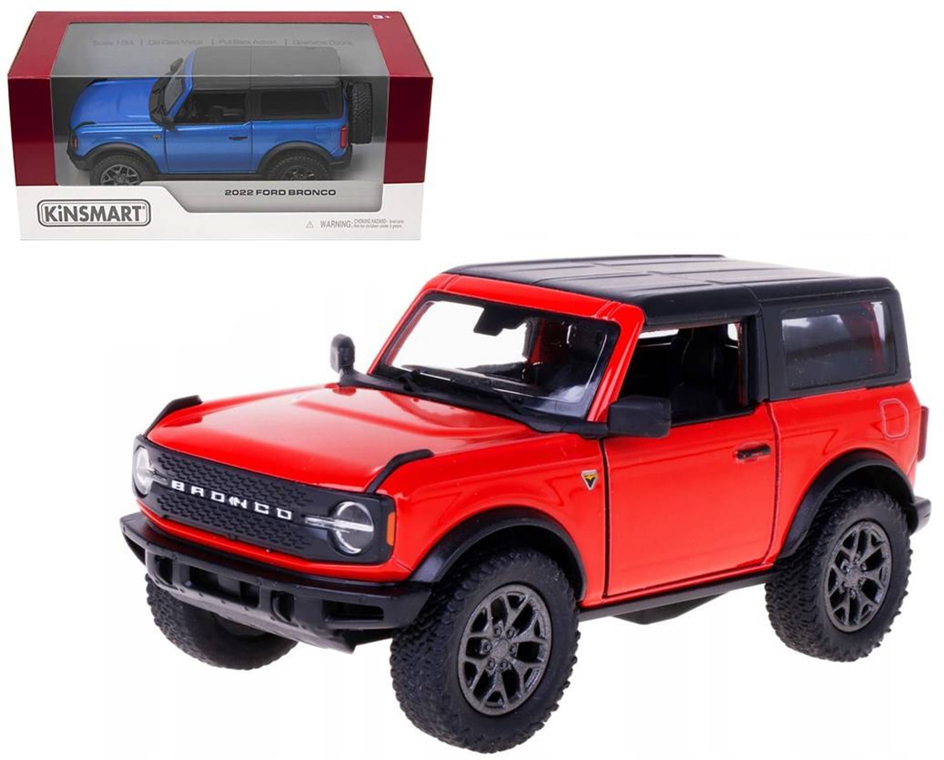 

2022 FORD BRONCO HARD TOP 1:34
