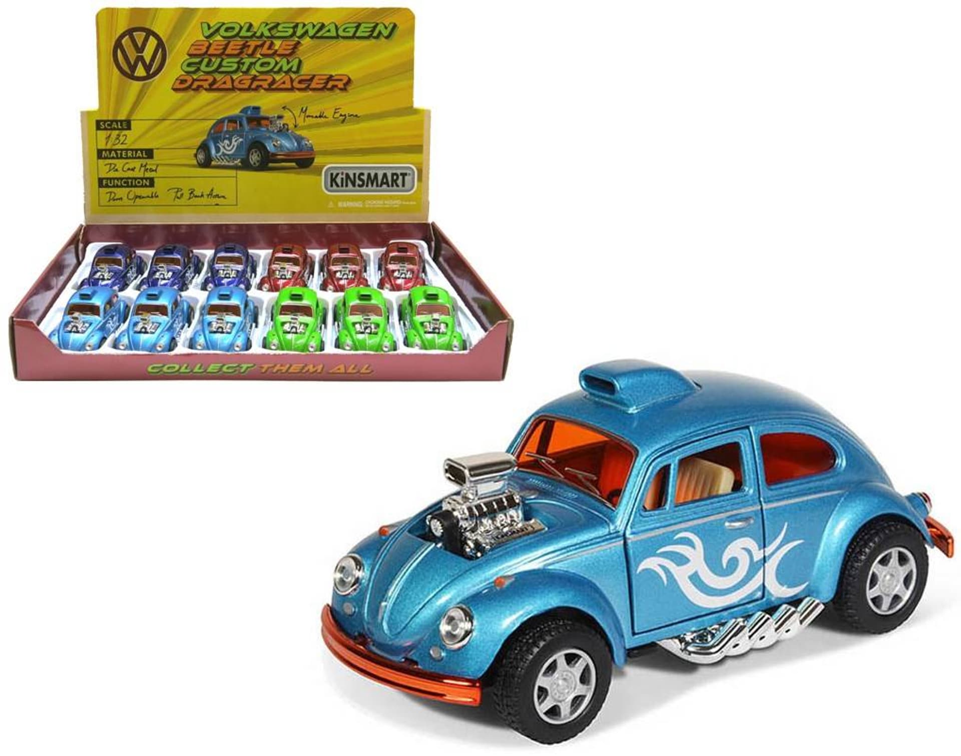 

VOLKSWAGEN BEETLE CUSTOM DRAGRACER 1:32