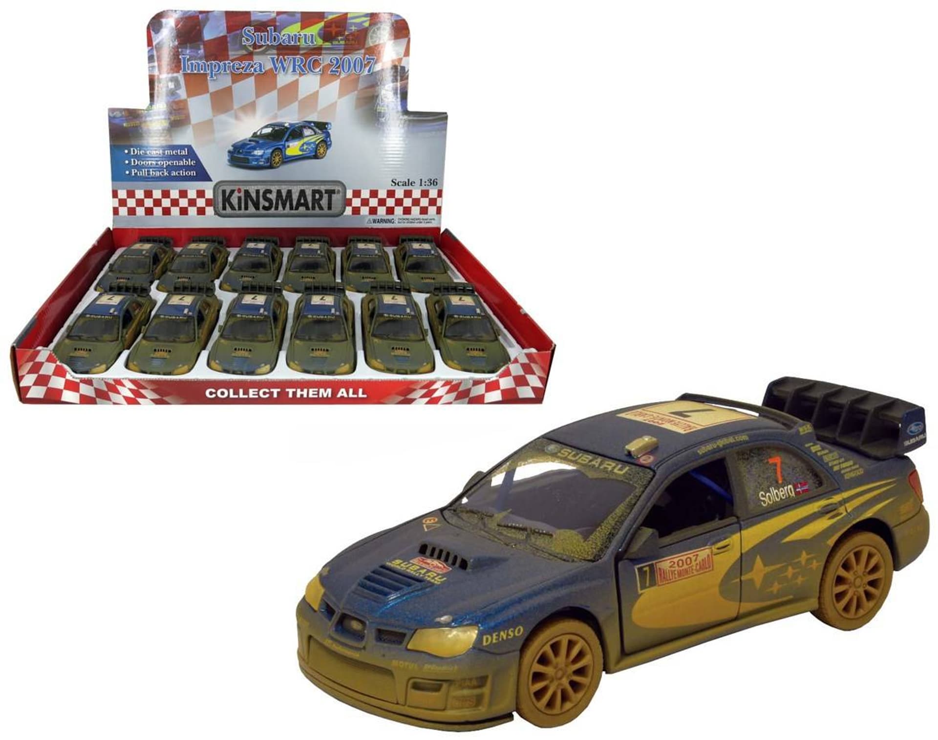 

2007 SUBARU IMPREZA WRC ZABŁOCONY 1:36