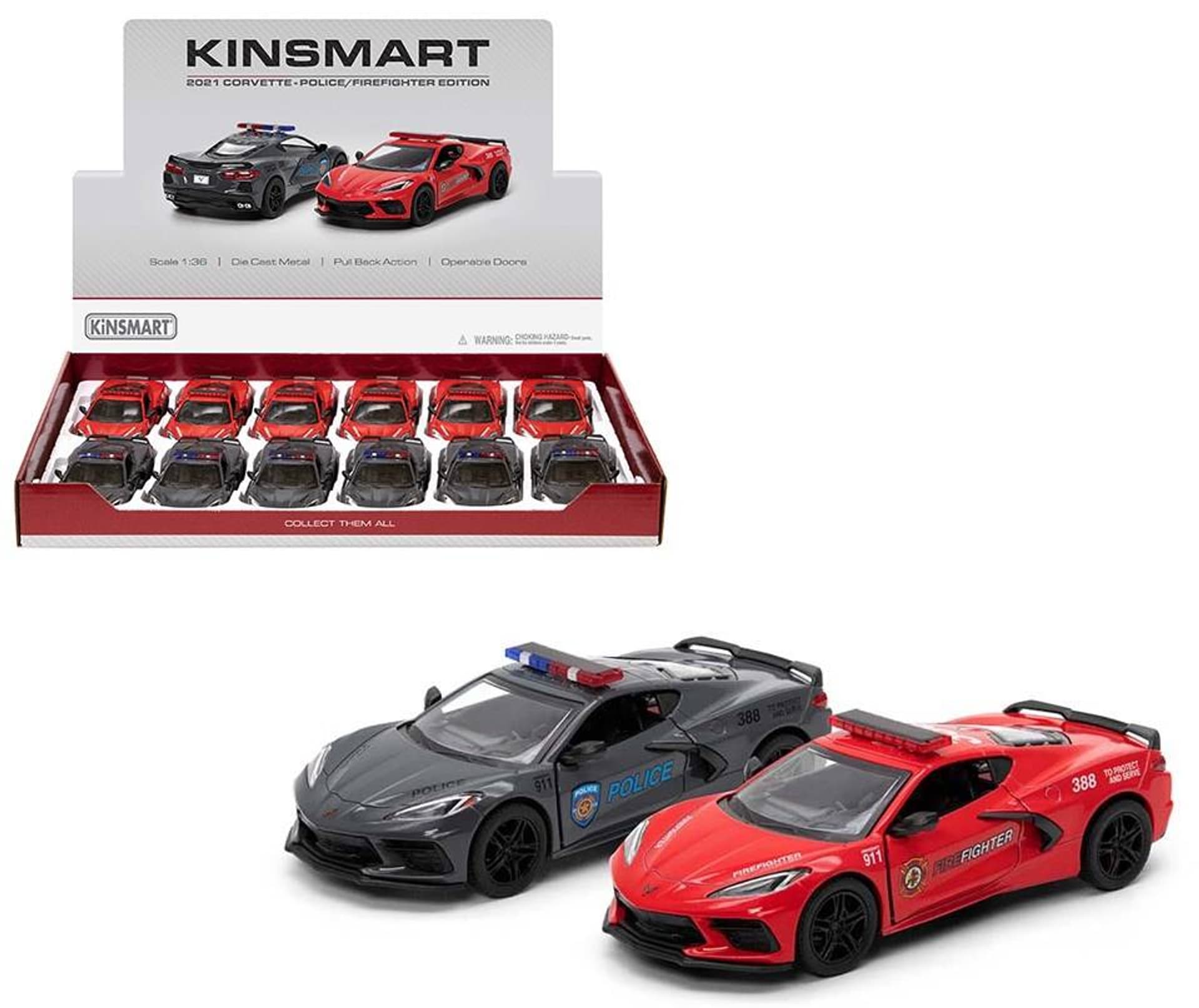 

2021 CORVETTE POLICJA/STRAŻ 1:36