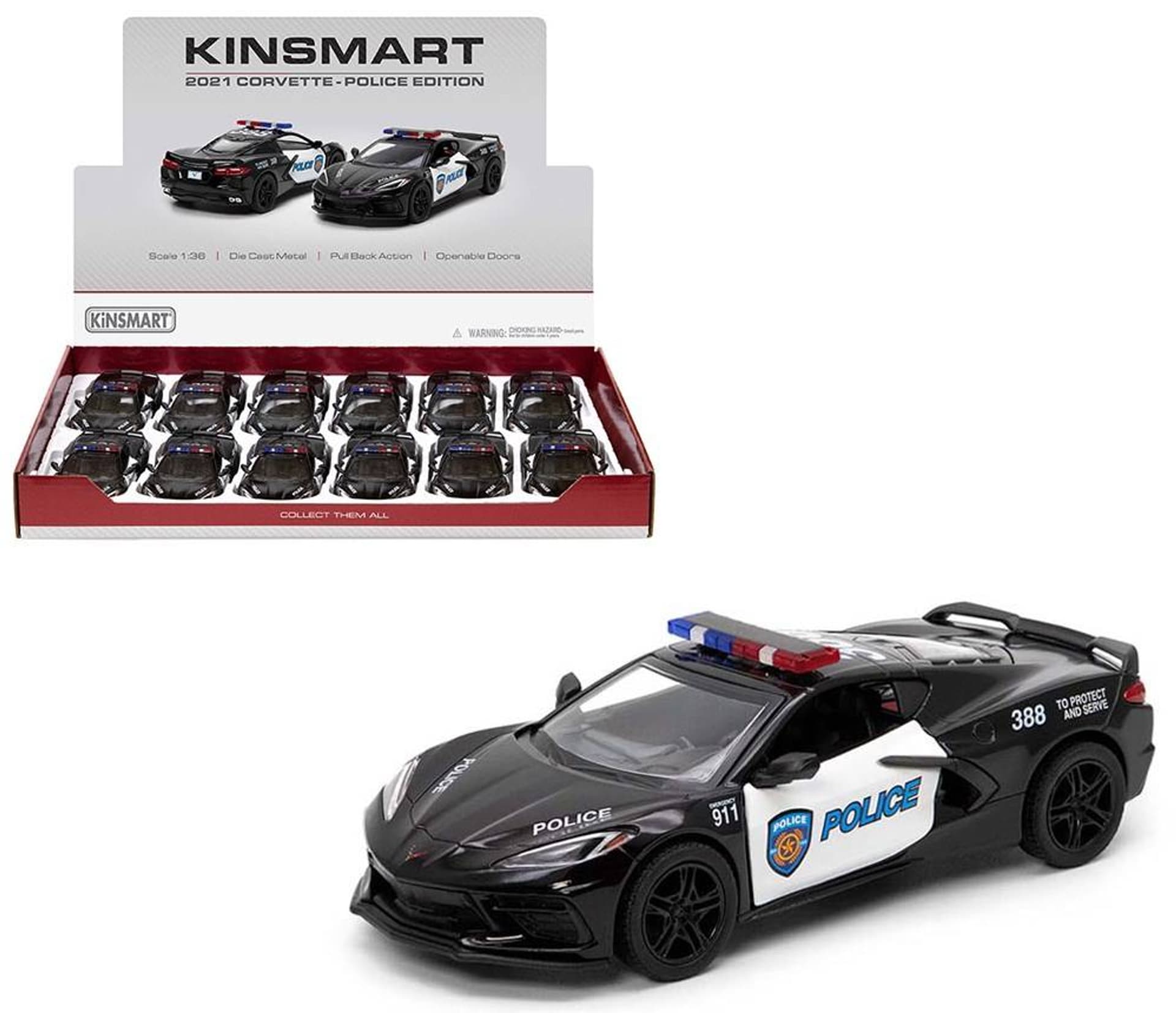 

2021 CORVETTE POLICJA 1:36
