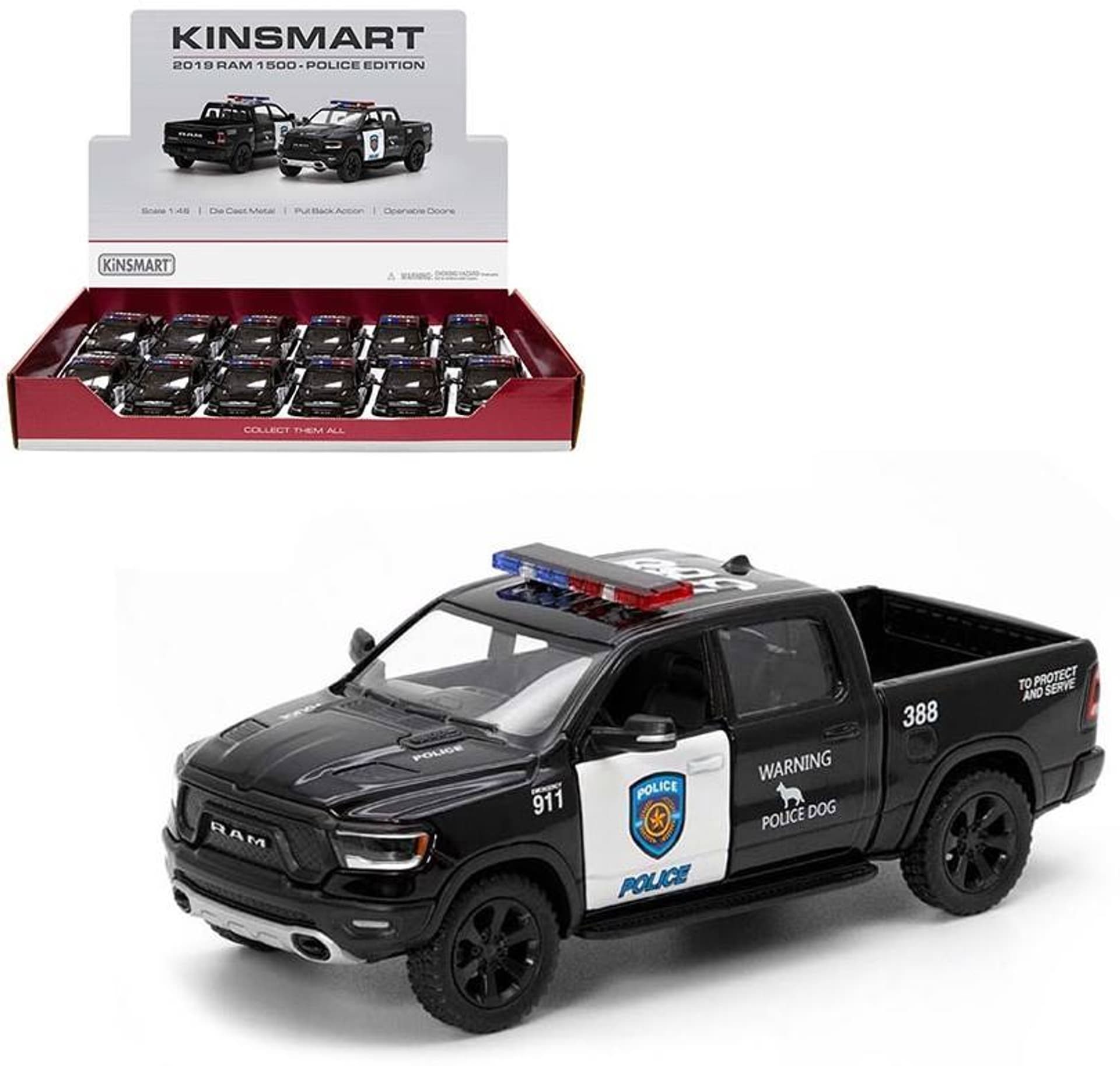 

2019 DODGE RAM 1500 POLICJA 1:48