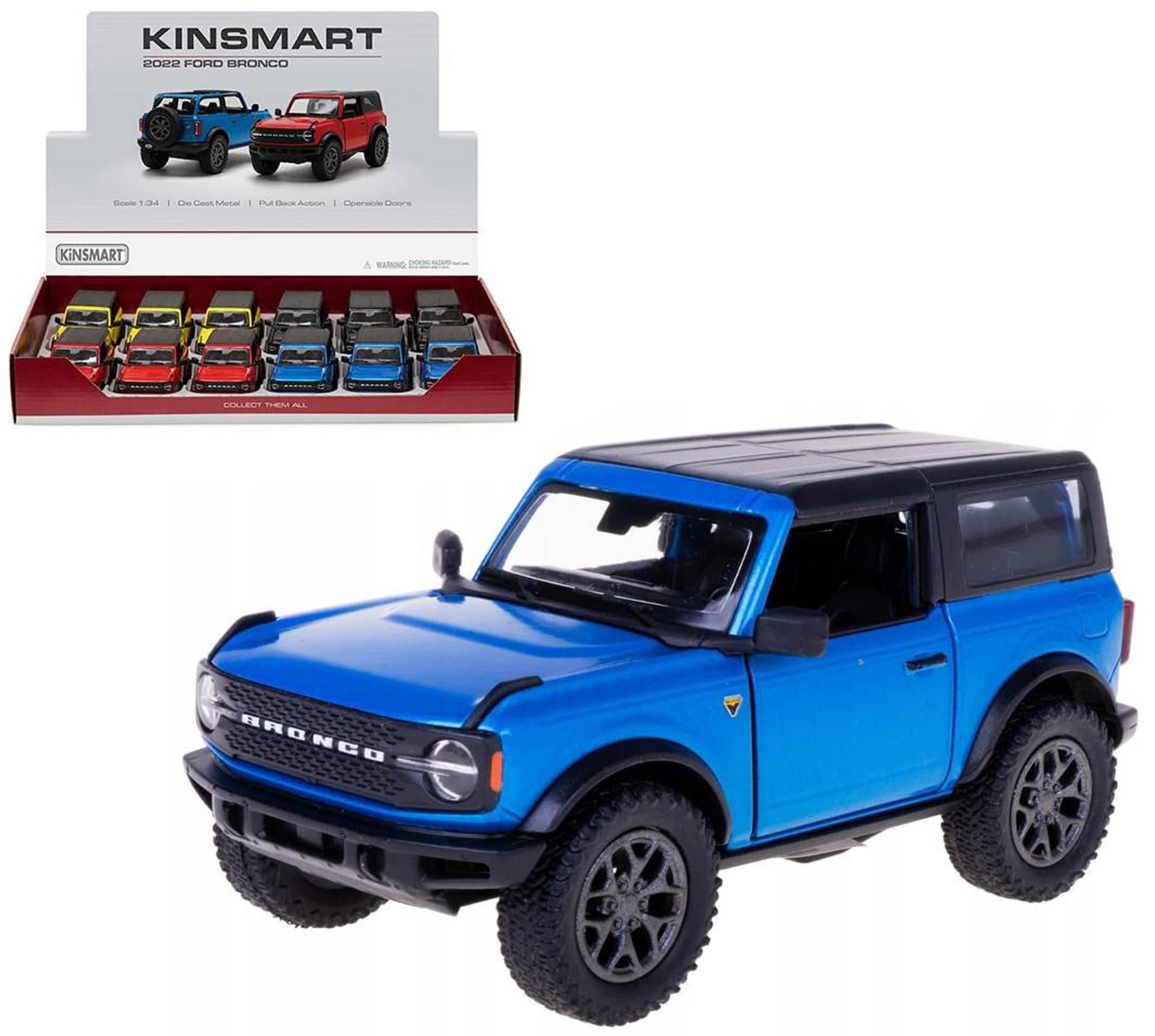 

2022 FORD BRONCO HARD TOP 1:34