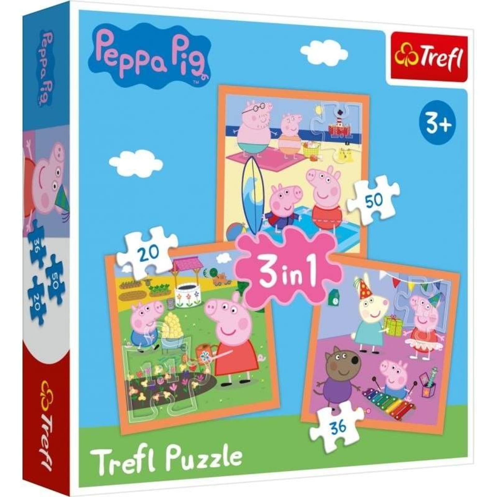 

POMYSŁOWA ŚWINKA PEPPA *3w1*