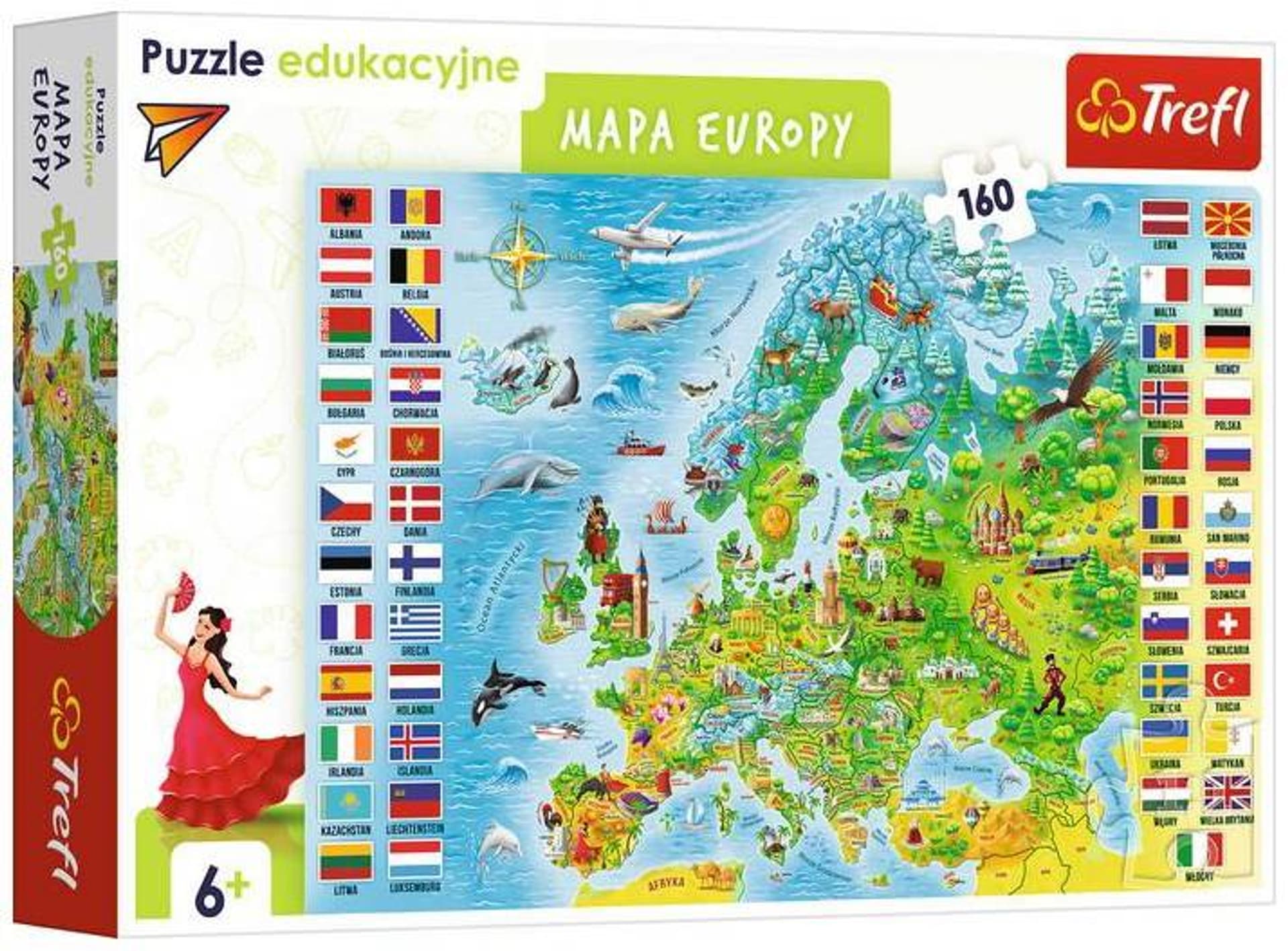

RAMKOWE - MAPA EUROPY *25*