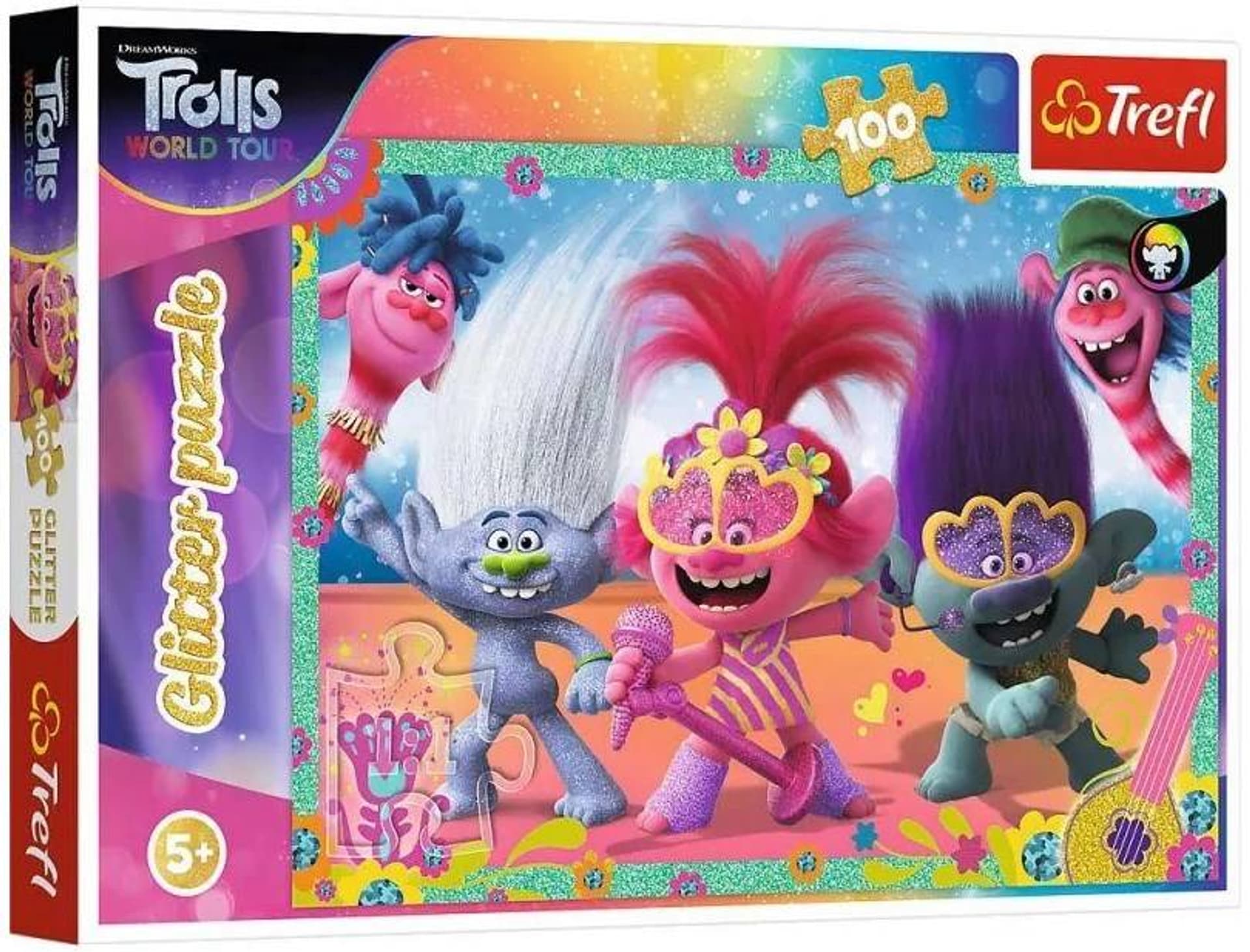 

BROKATOWE TROLE - GLITTER *100*