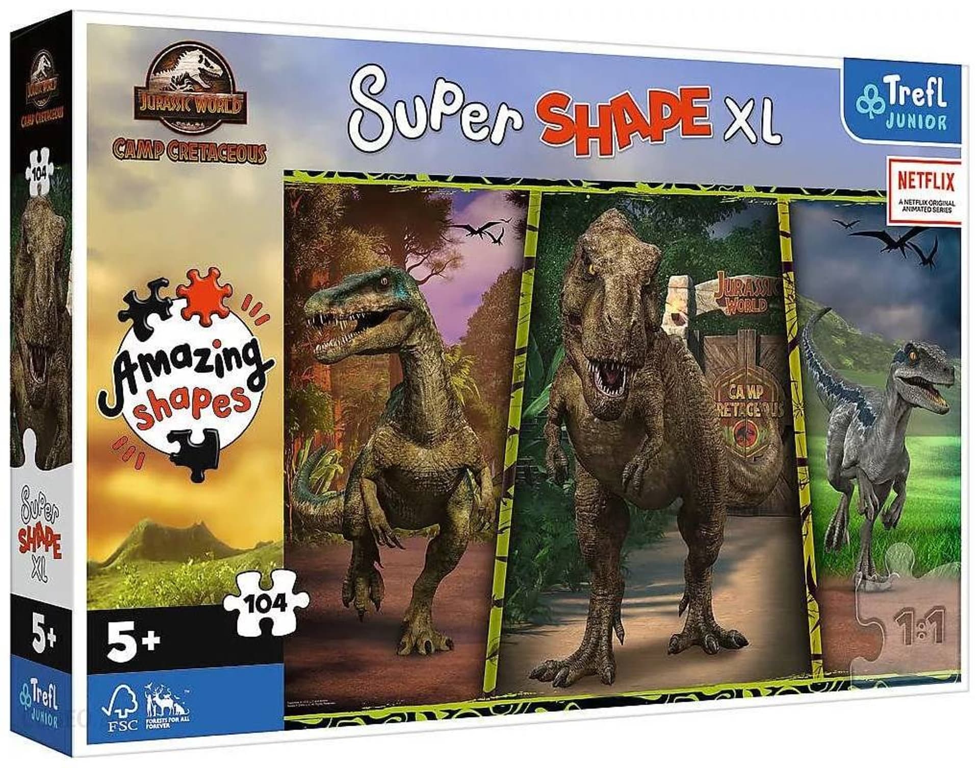 

DINOZAURY UNIVERSAL JURASIC WORLD 104 XL