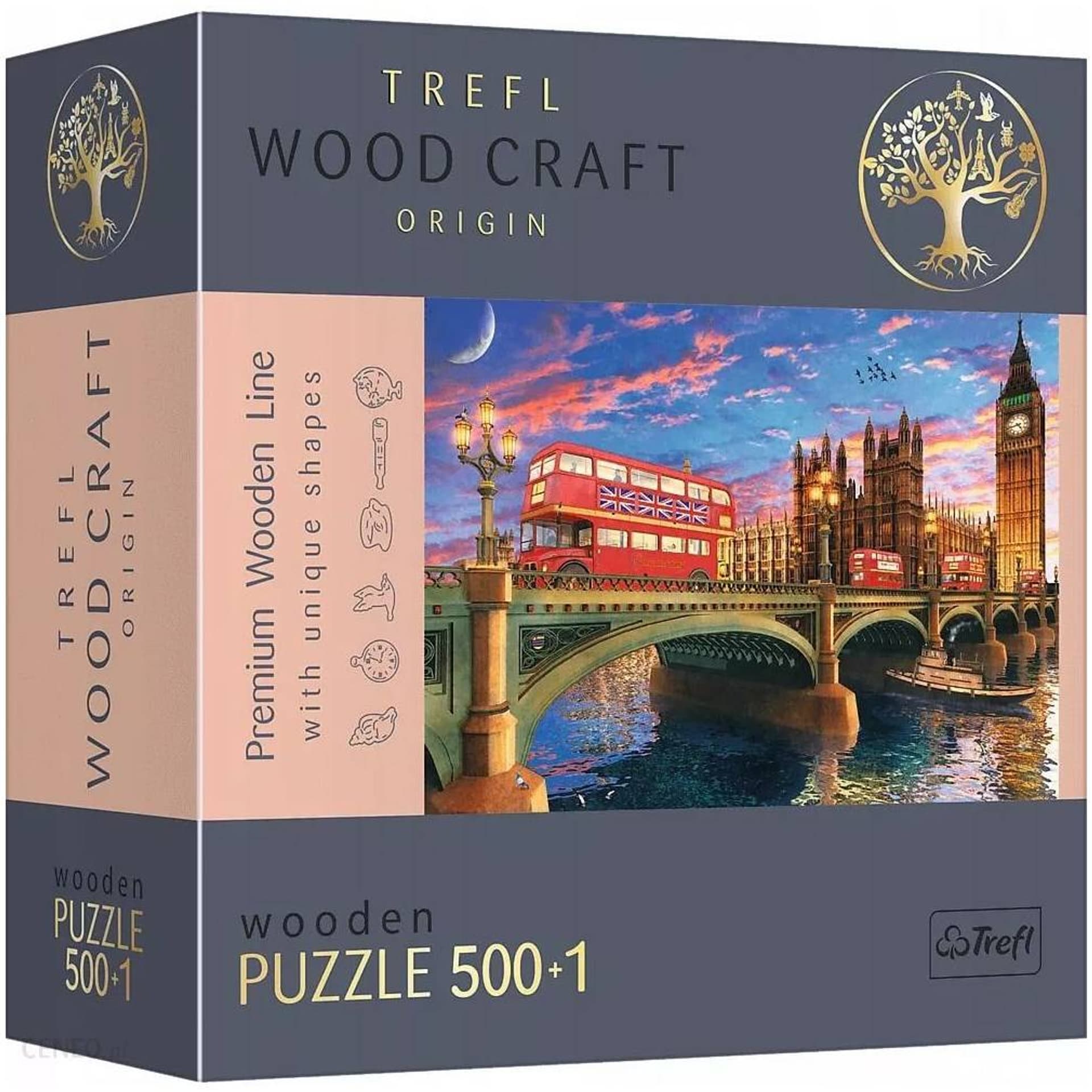 

PUZZLE DREWNIANE LONDYN *501*